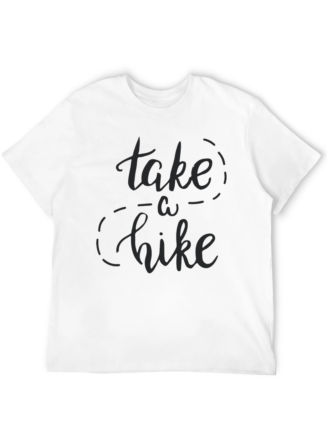 Take a Hike Black Graphic Tee