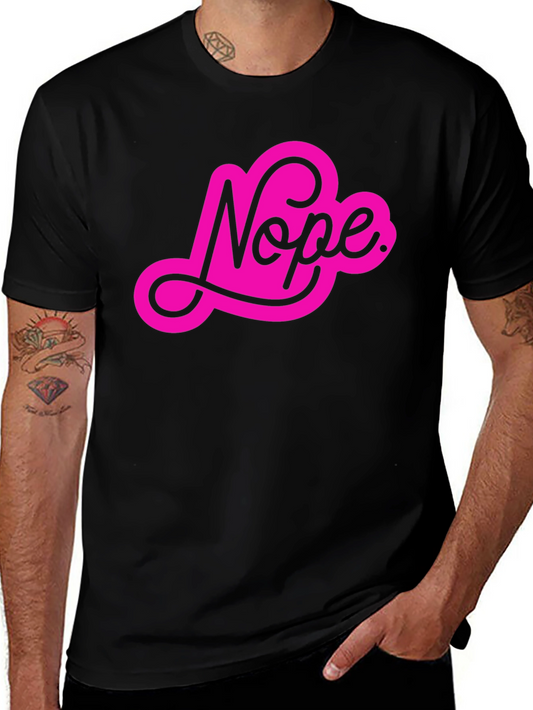 Nope Graphic T-Shirt - Fun & Casual Style
