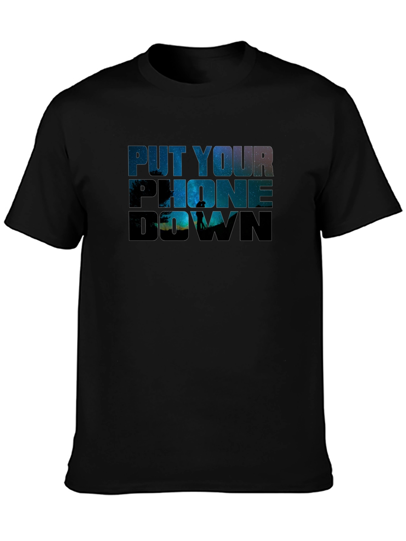 Put Your Phone Down Graphic T-Shirt