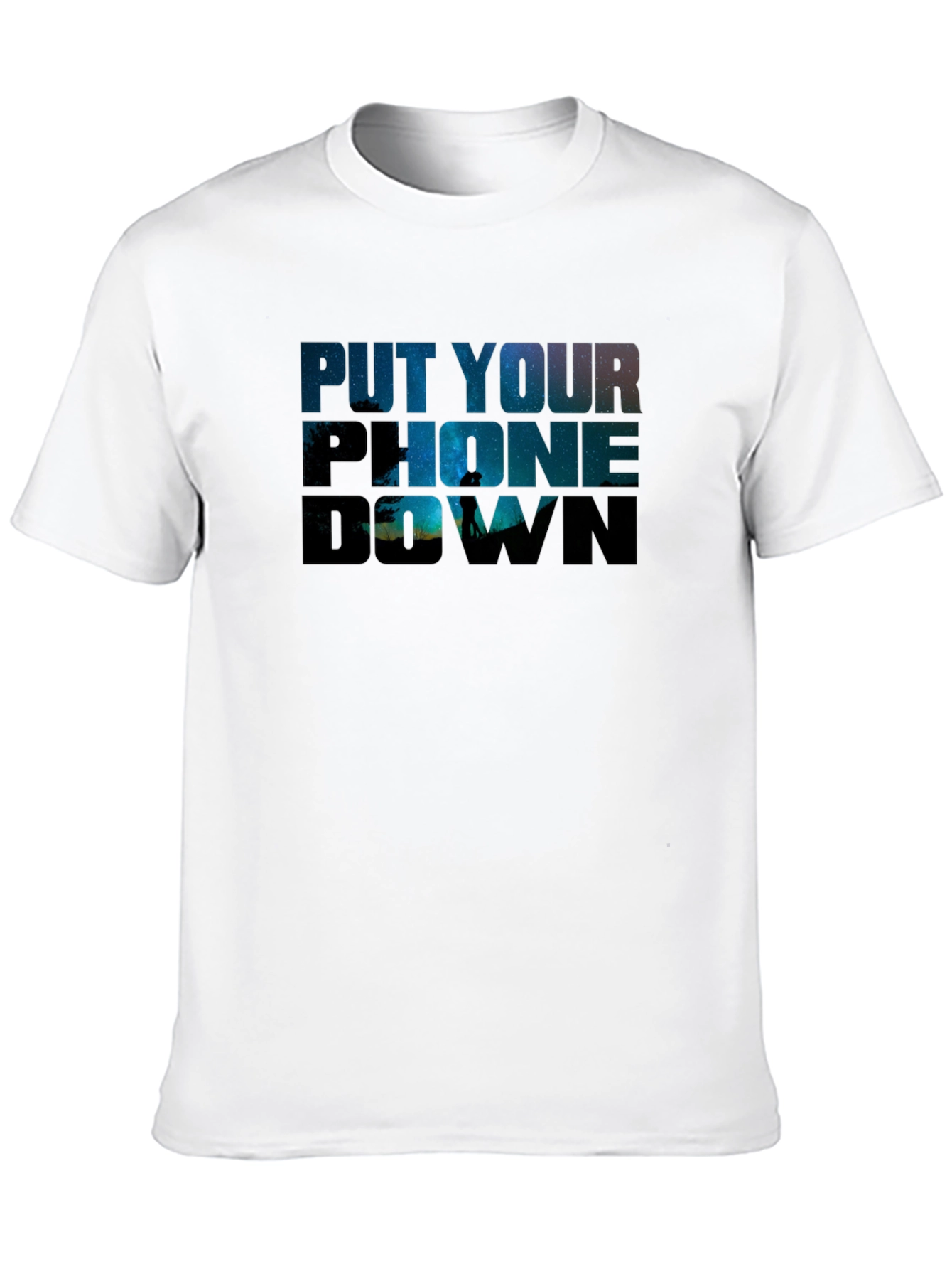 Put Your Phone Down Graphic T-Shirt