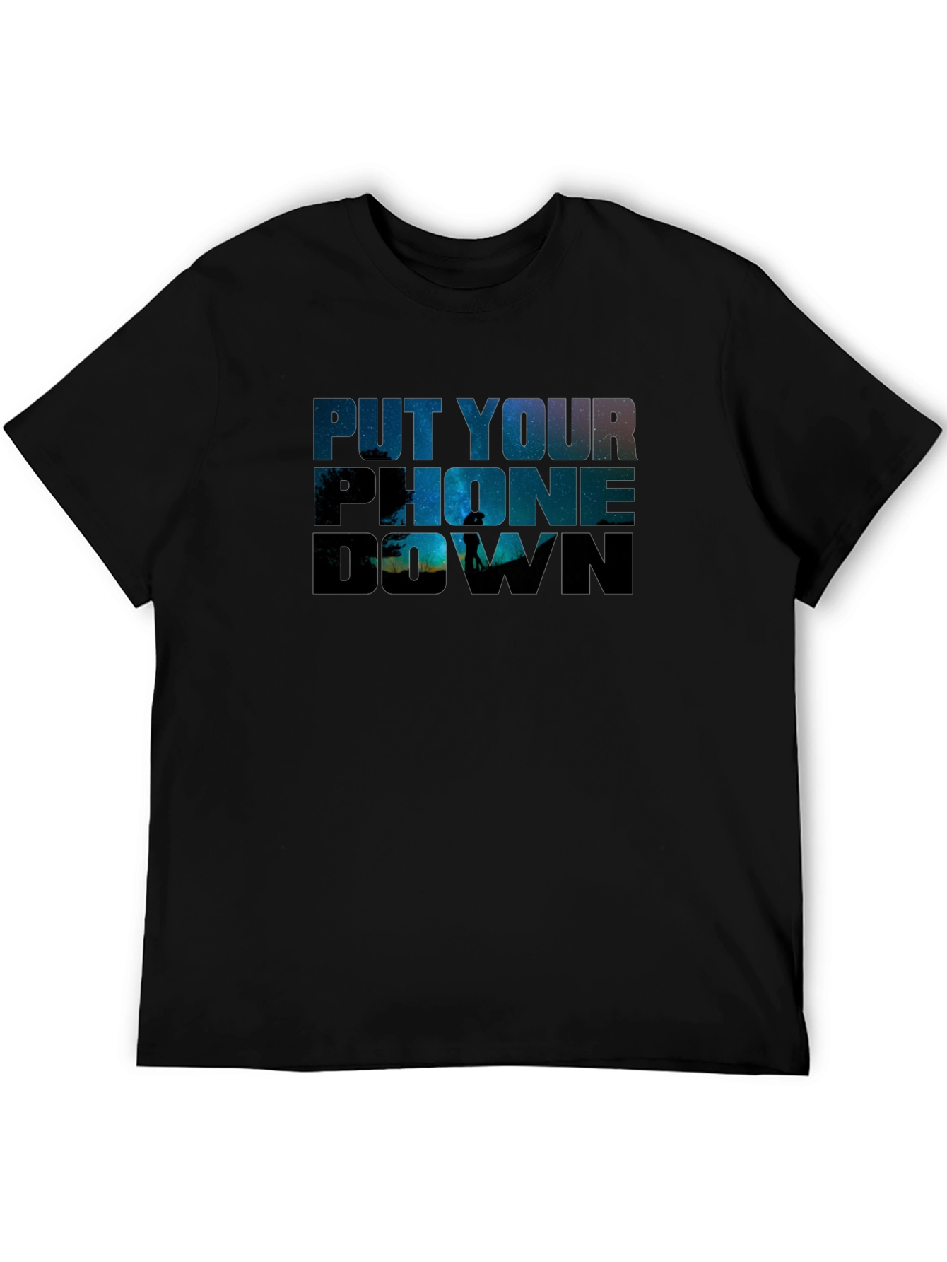 Put Your Phone Down Graphic T-Shirt