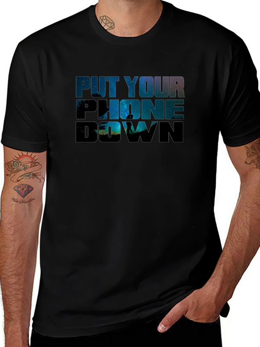 Put Your Phone Down Graphic T-Shirt