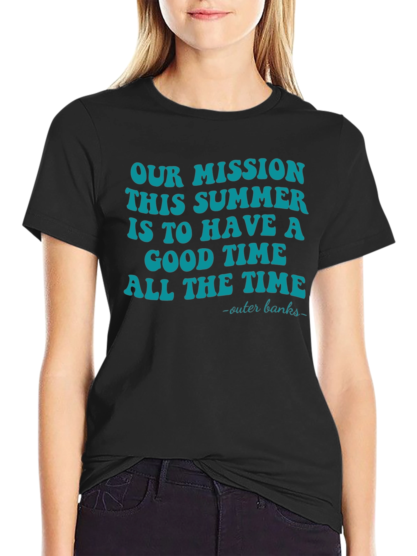 Our Mission Summer T-Shirt - Outer Banks Vacation Tee