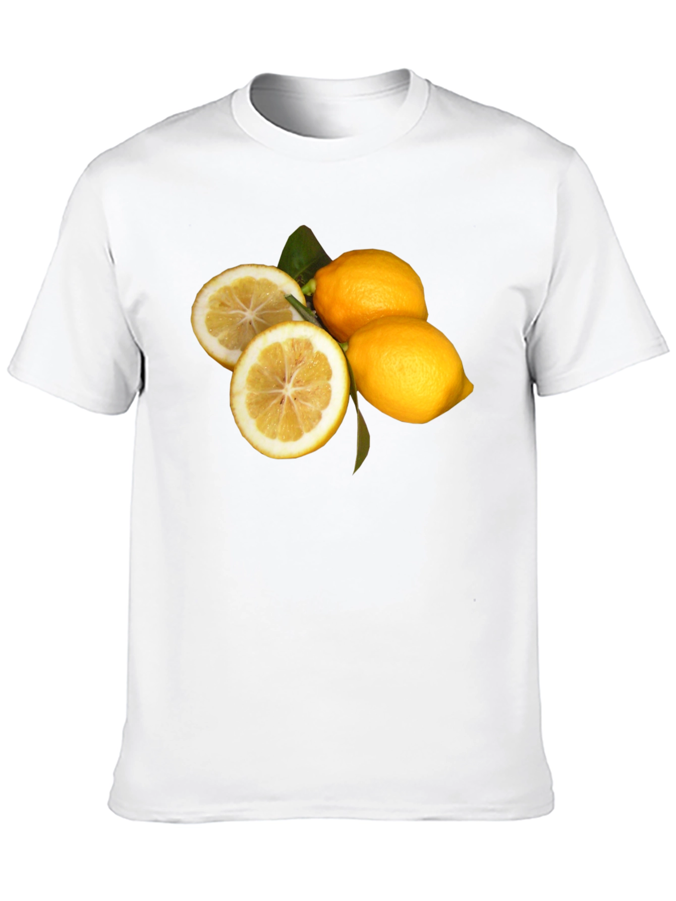 Lemon Graphic Black T-Shirt
