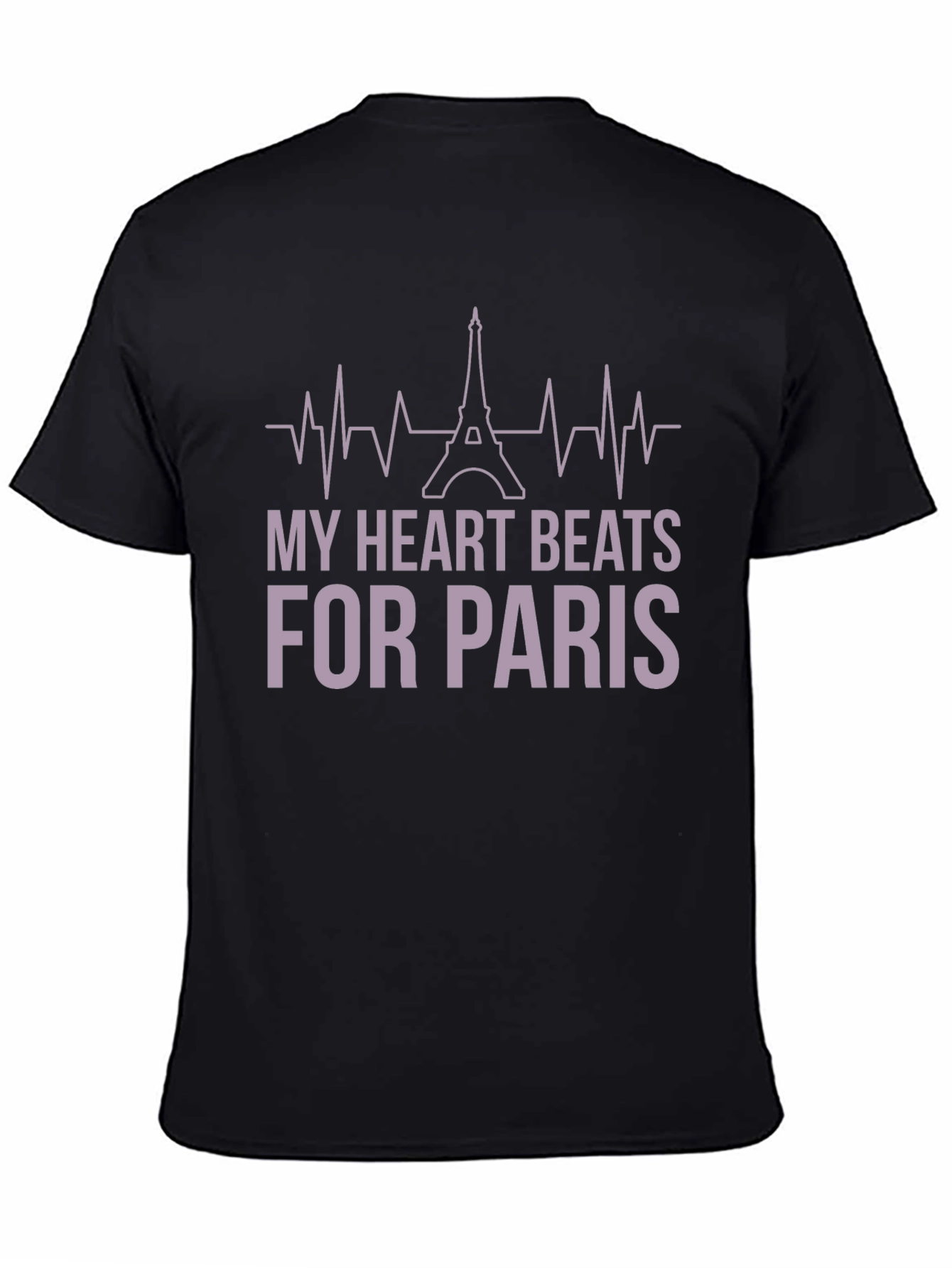 Paris Lover T-Shirt: My Heart Beats for Paris
