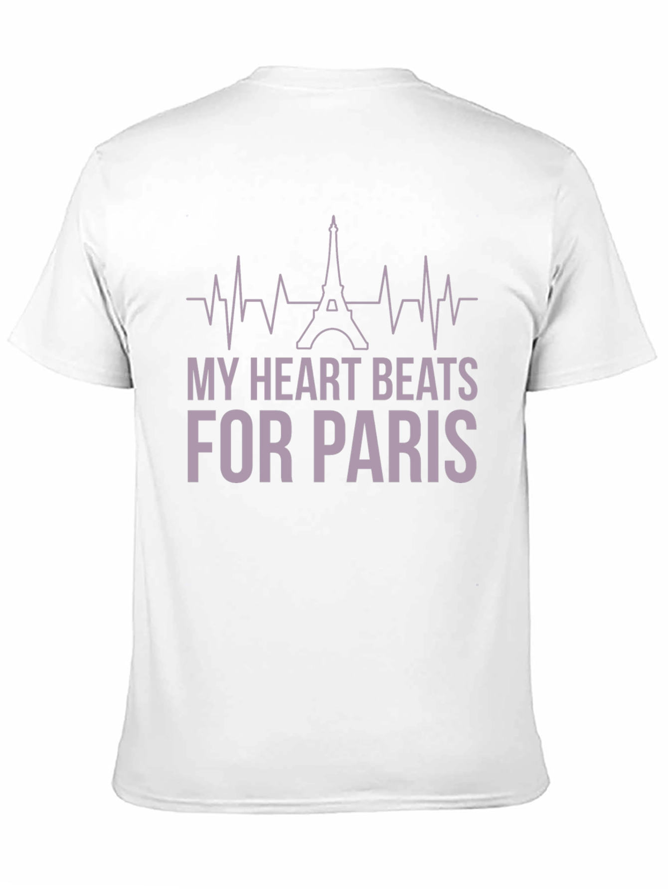 Paris Lover T-Shirt: My Heart Beats for Paris