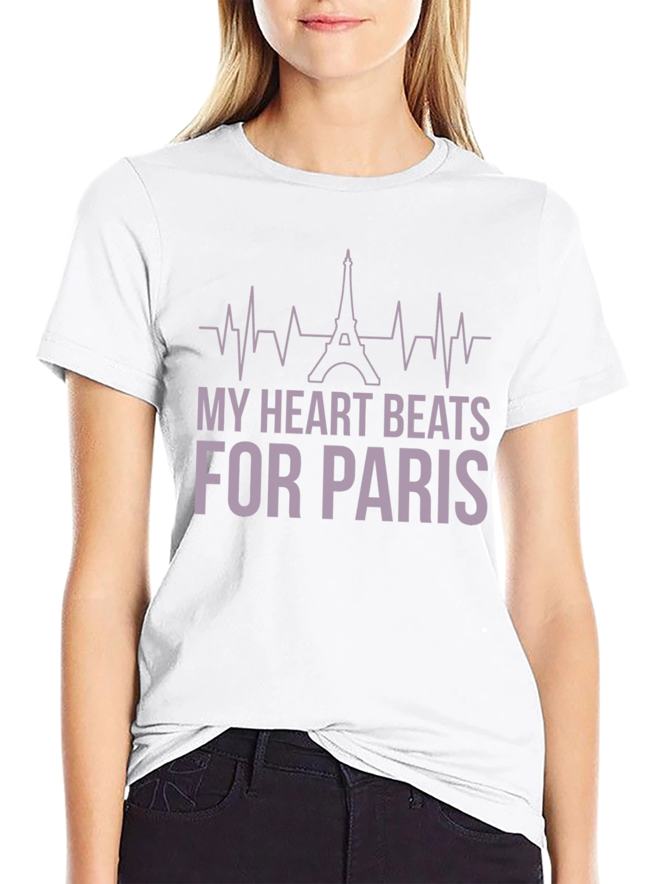 Paris Lover T-Shirt: My Heart Beats for Paris