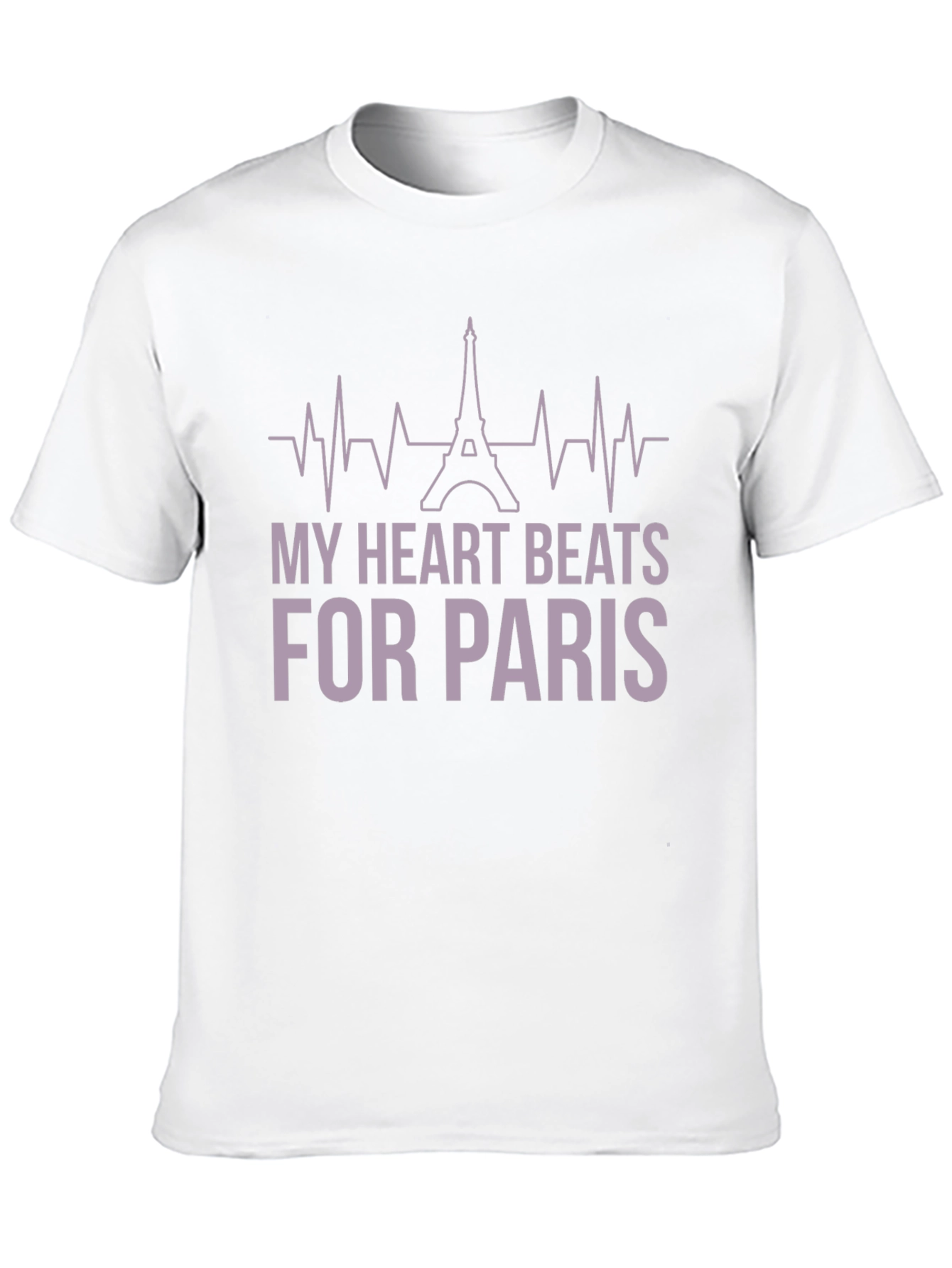 Paris Lover T-Shirt: My Heart Beats for Paris