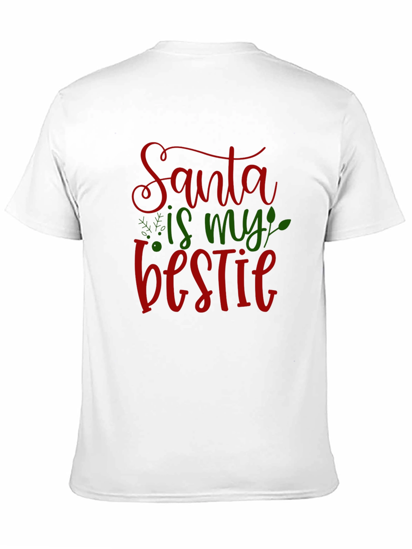 Santa is My Bestie Graphic Tee