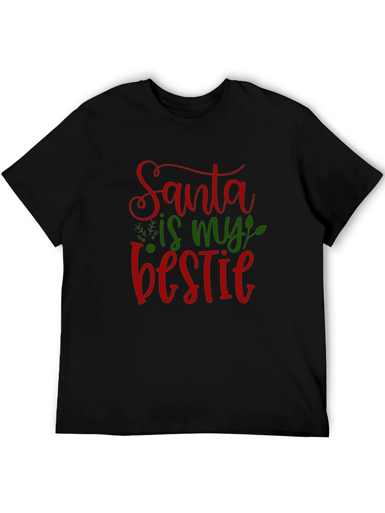 Santa is My Bestie Graphic Tee