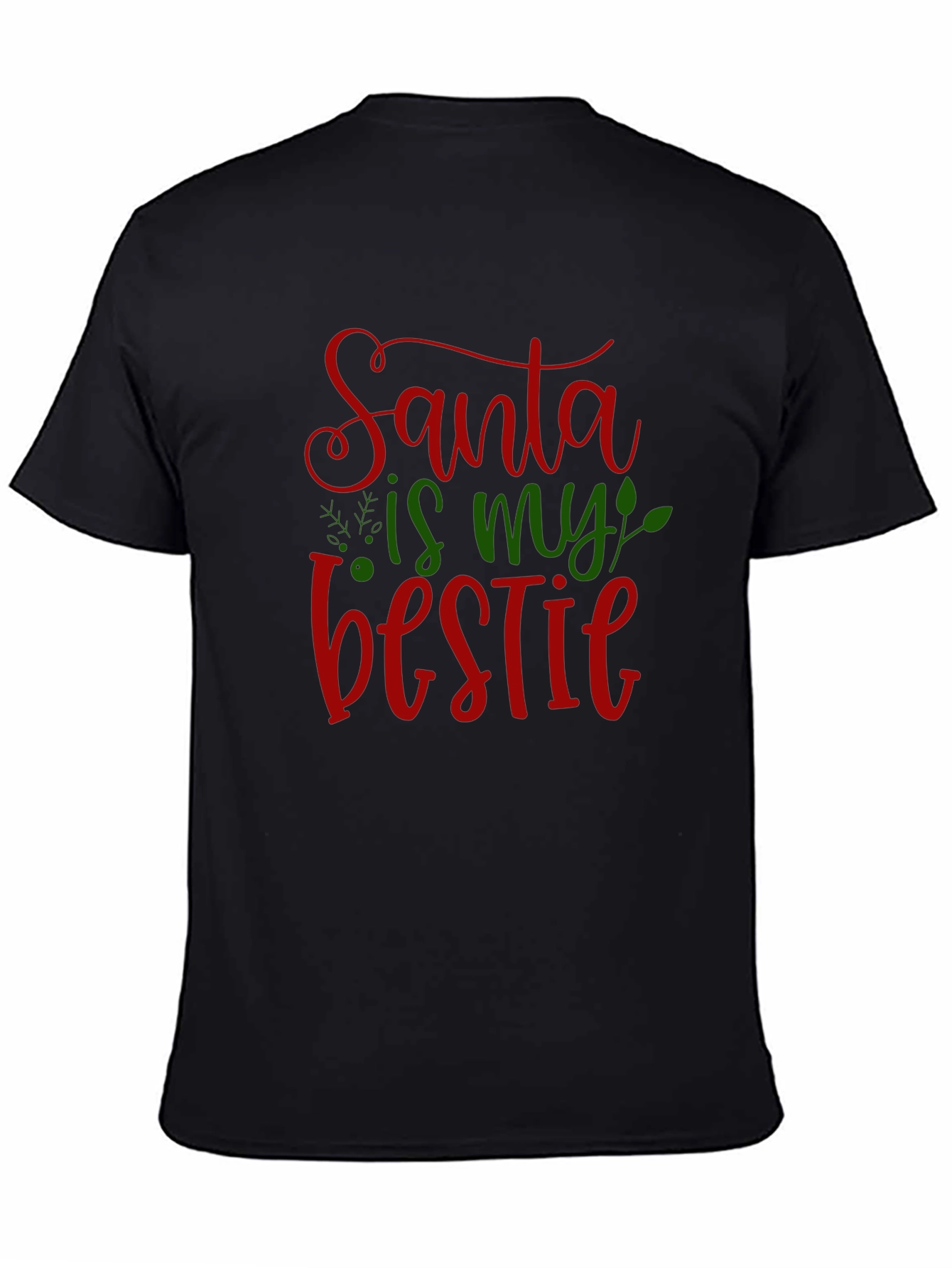 Santa is My Bestie Graphic Tee