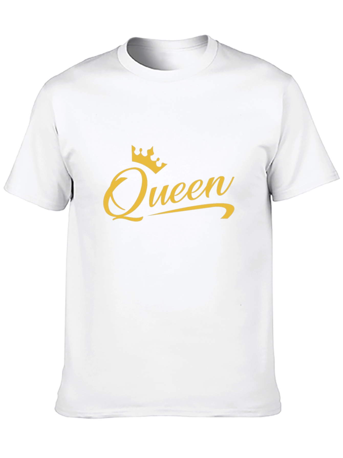 Queen Crown Graphic Black T-Shirt - Stylish Casual Tee