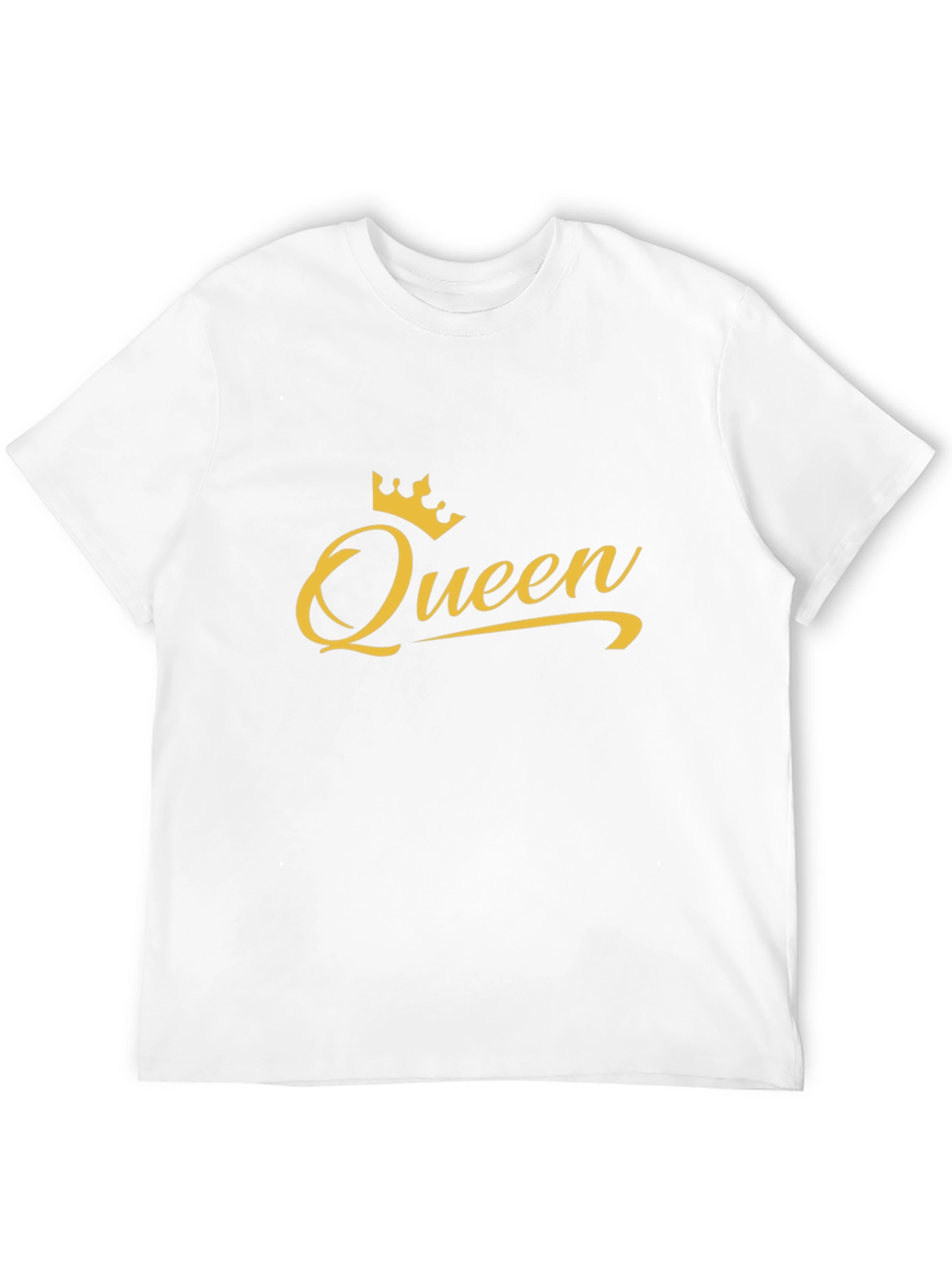 Queen Crown Graphic Black T-Shirt - Stylish Casual Tee