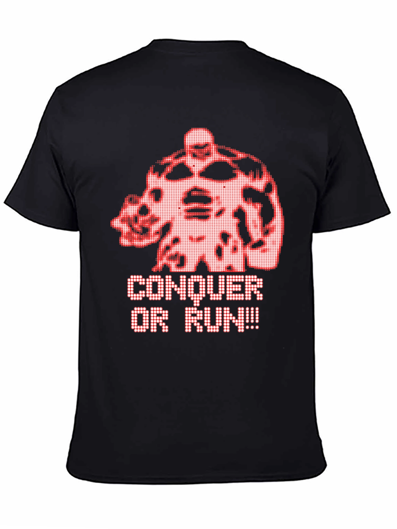 Conquer or Run Graphic T-Shirt