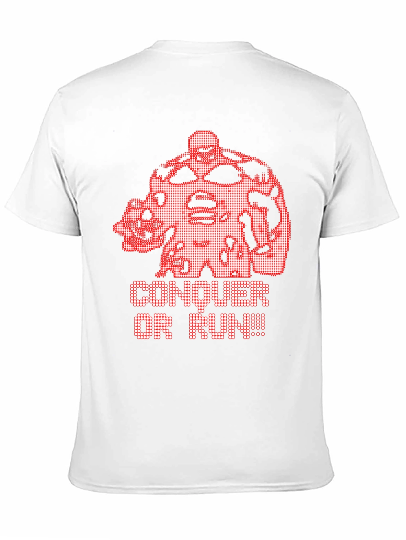 Conquer or Run Graphic T-Shirt