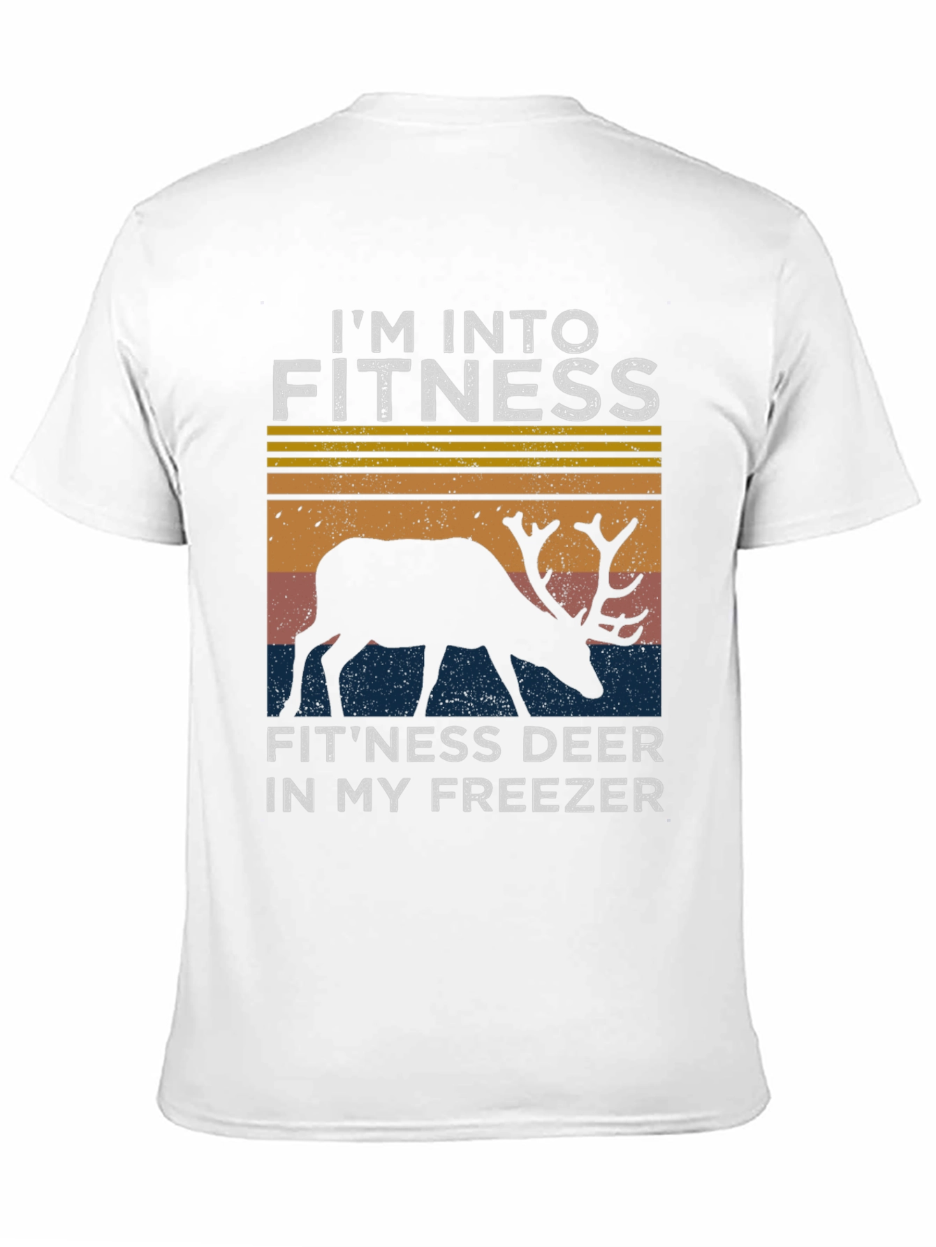 Fitness Deer T-Shirt: Im Into Fitness