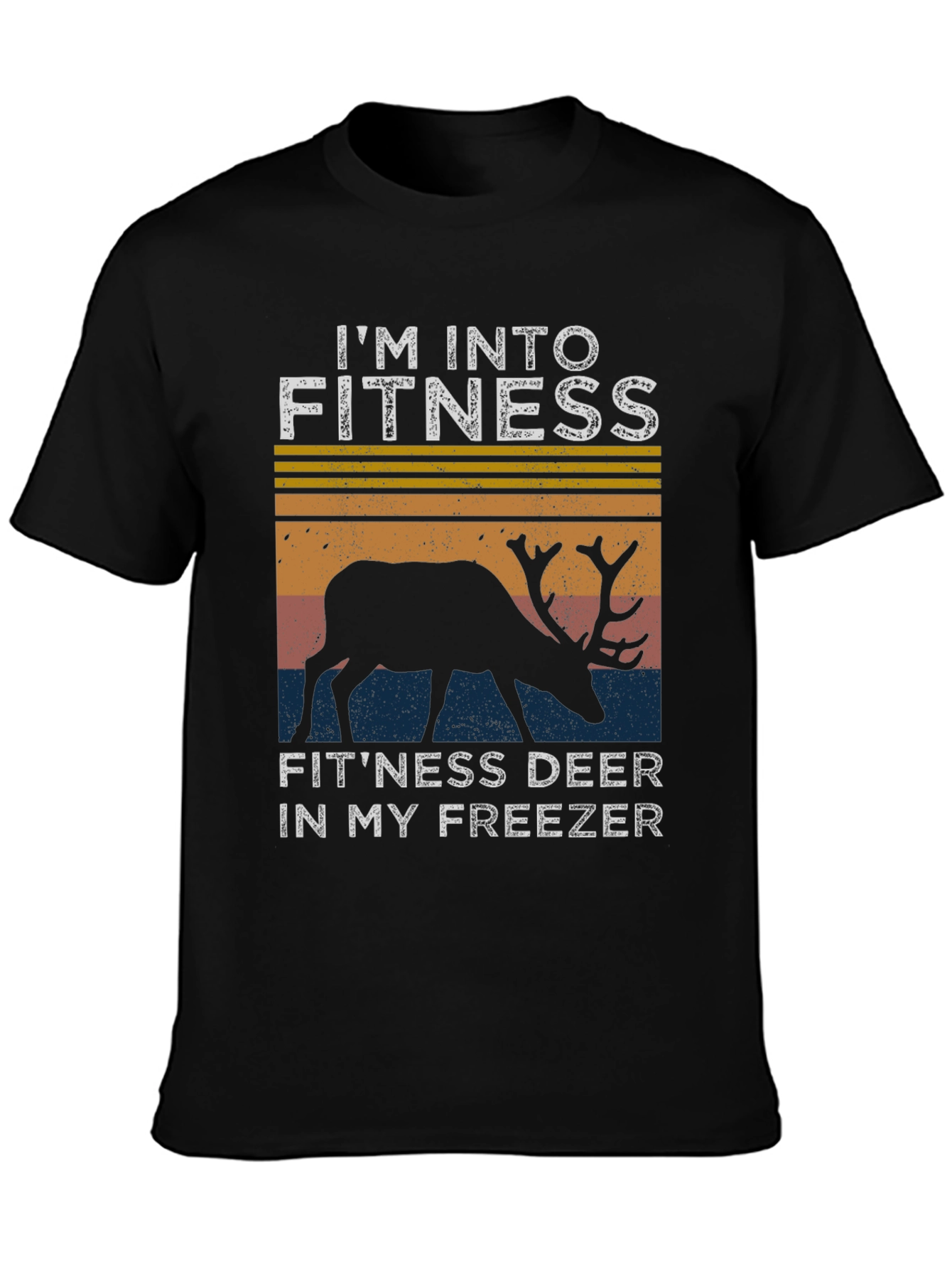 Fitness Deer T-Shirt: Im Into Fitness