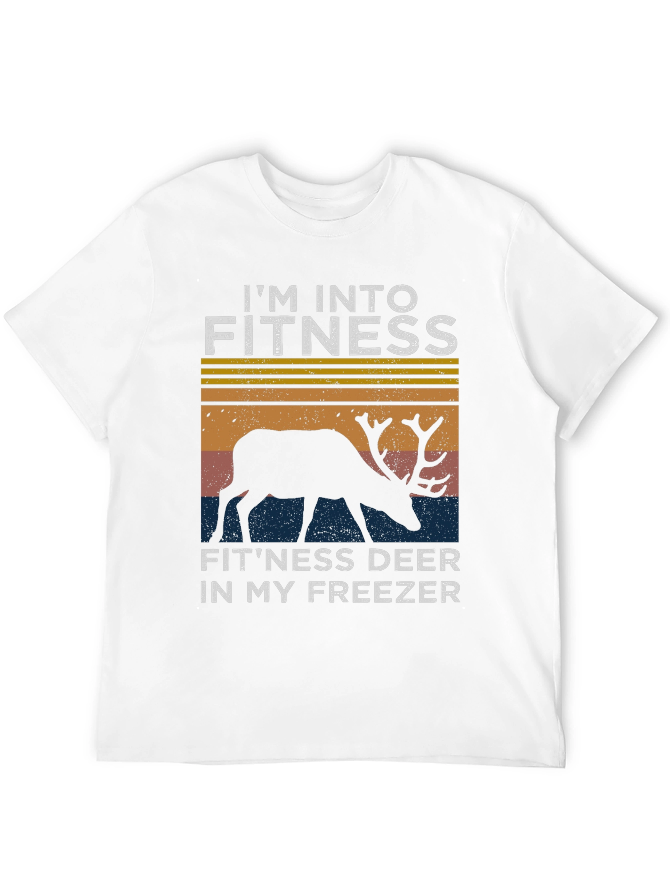 Fitness Deer T-Shirt: Im Into Fitness
