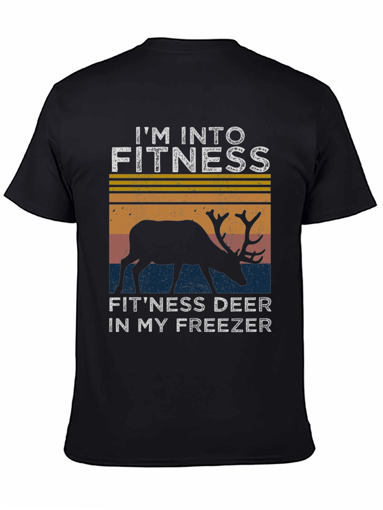 Fitness Deer T-Shirt: Im Into Fitness