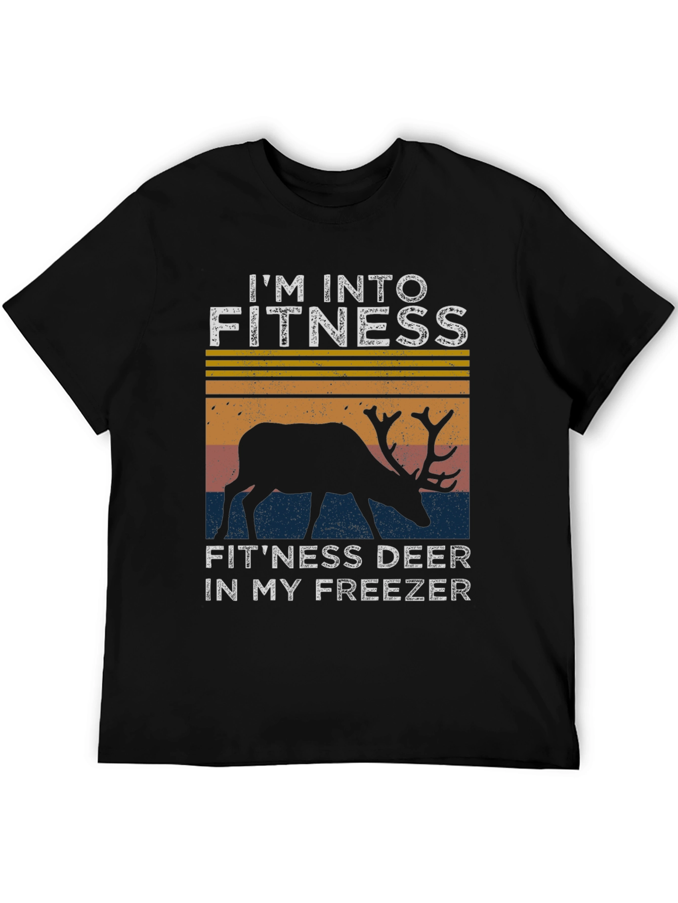 Fitness Deer T-Shirt: Im Into Fitness