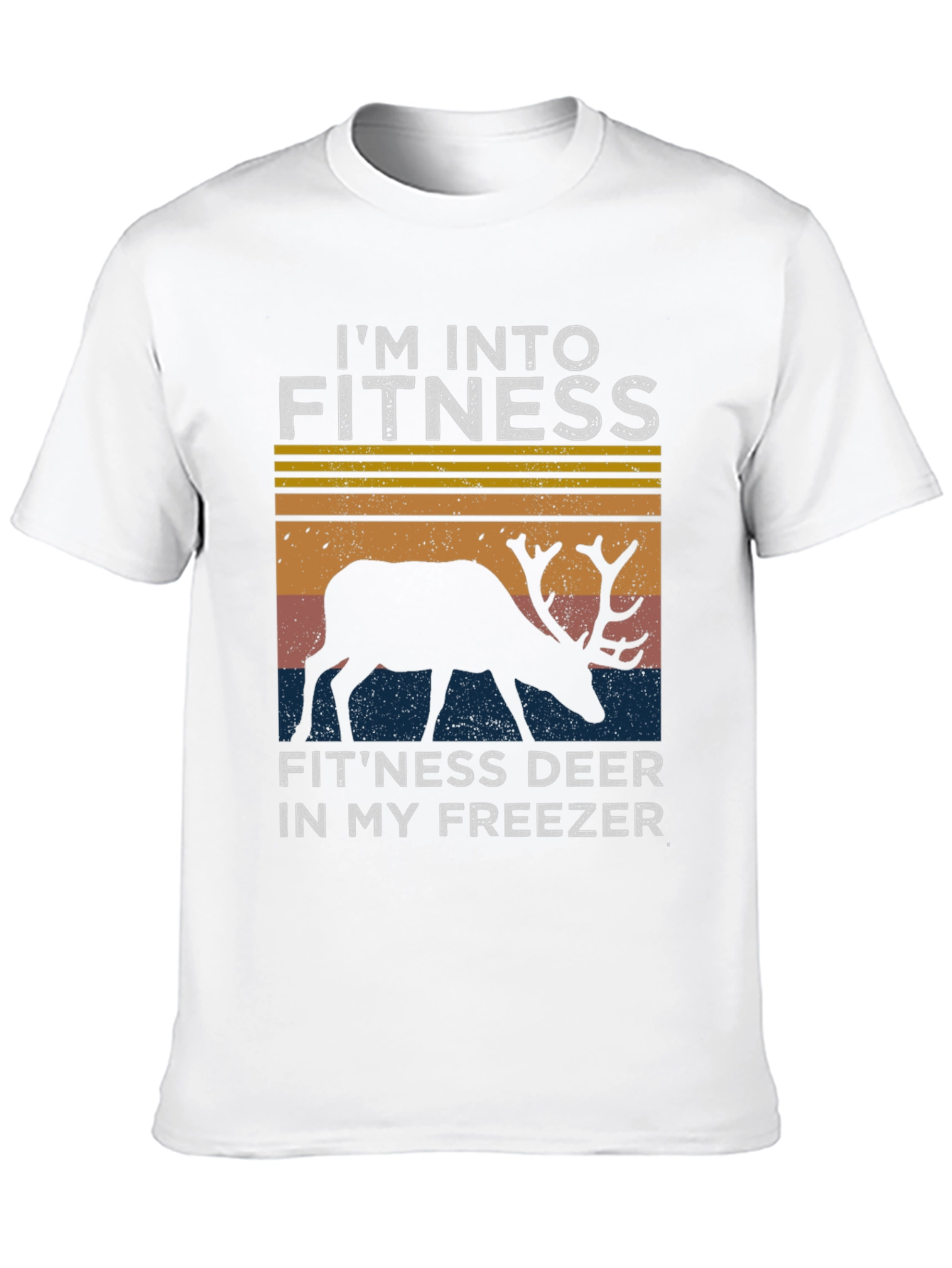Fitness Deer T-Shirt: Im Into Fitness