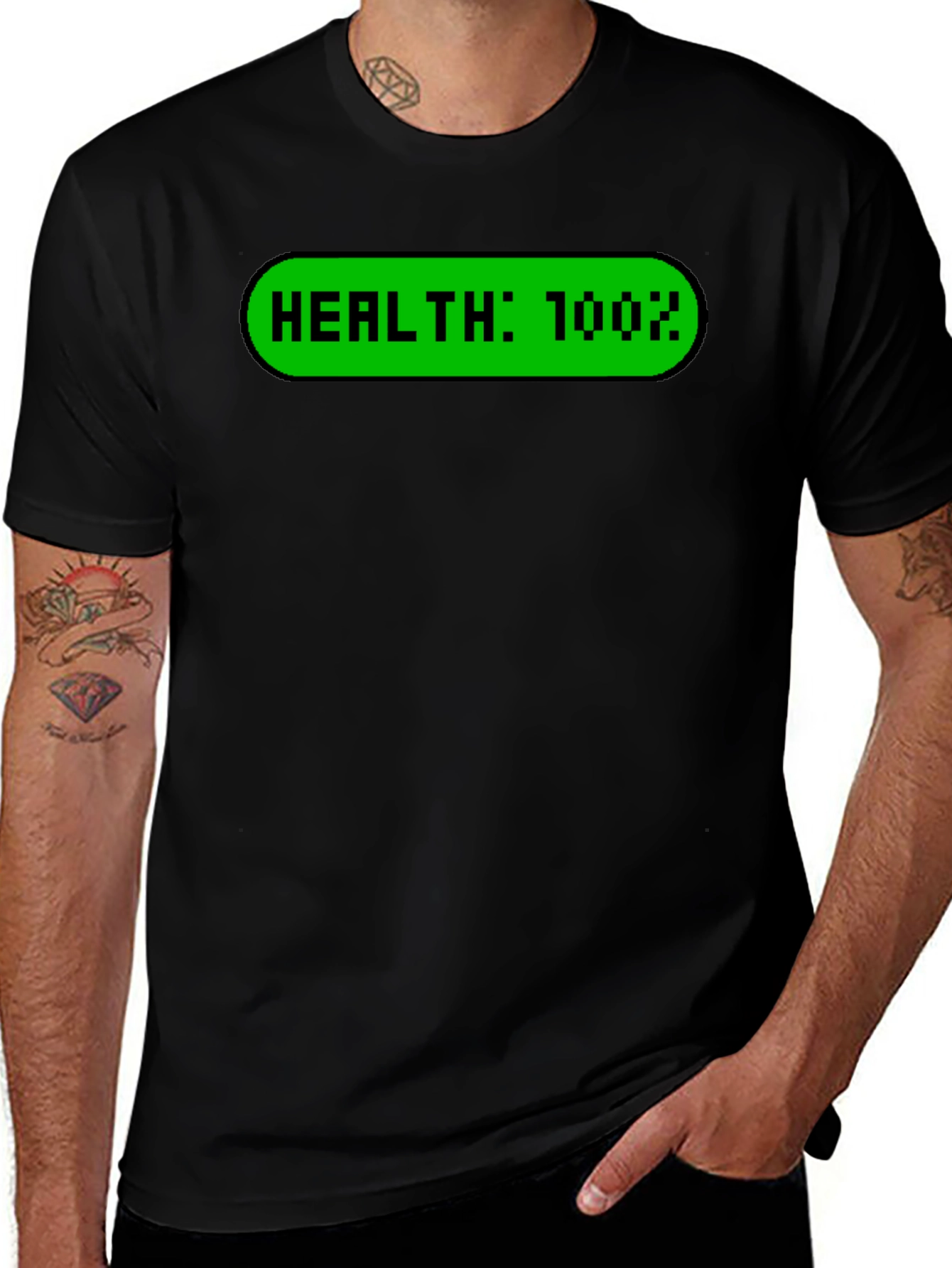 Health 100% Gamer T-Shirt