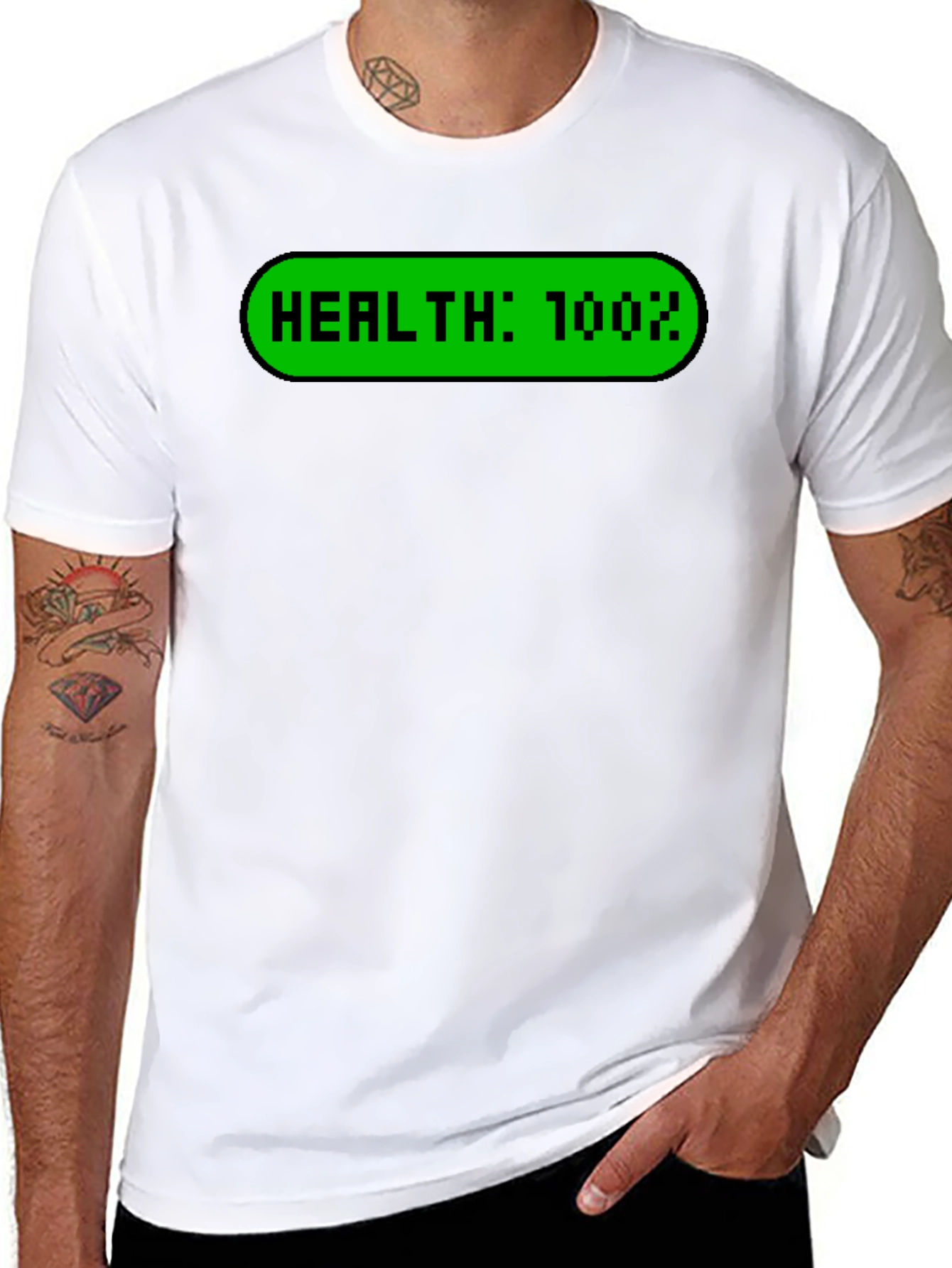 Health 100% Gamer T-Shirt