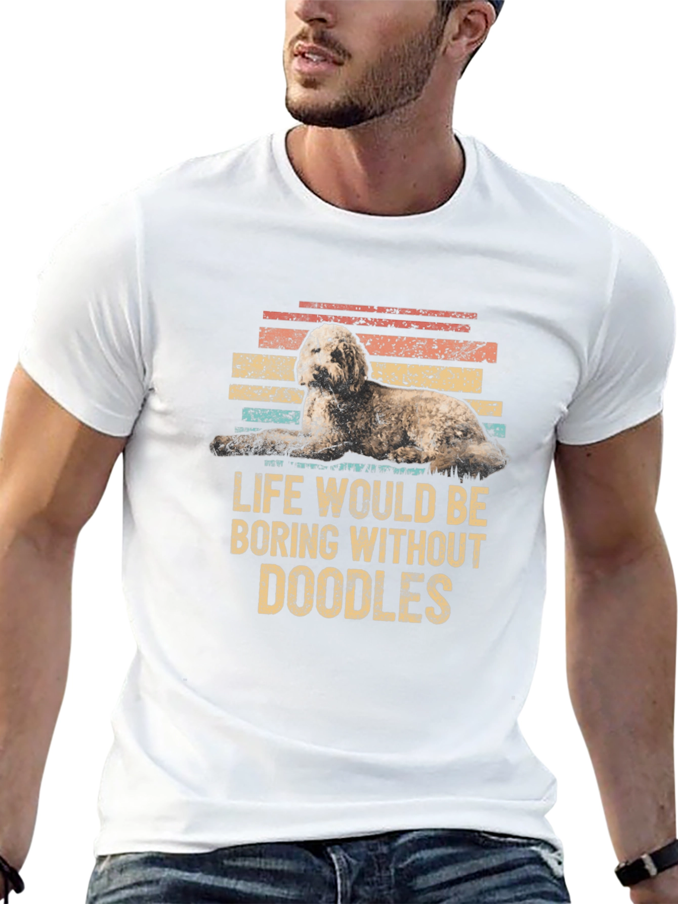 Doodle Dog T-Shirt - Life Would Be Boring