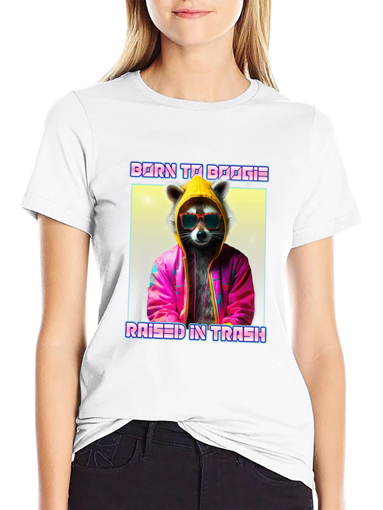 Born to Boogie Raccoon T-Shirt