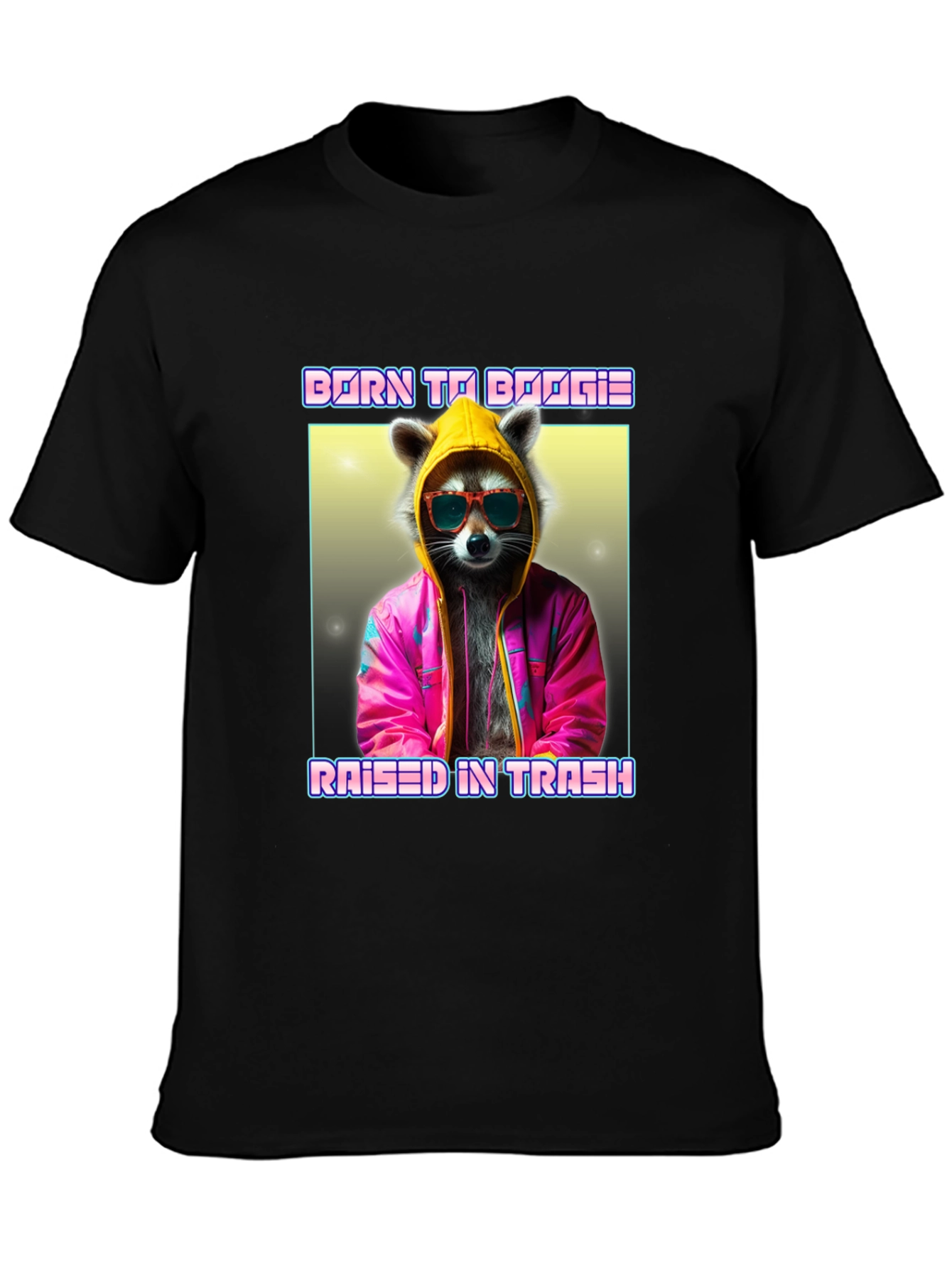 Born to Boogie Raccoon T-Shirt