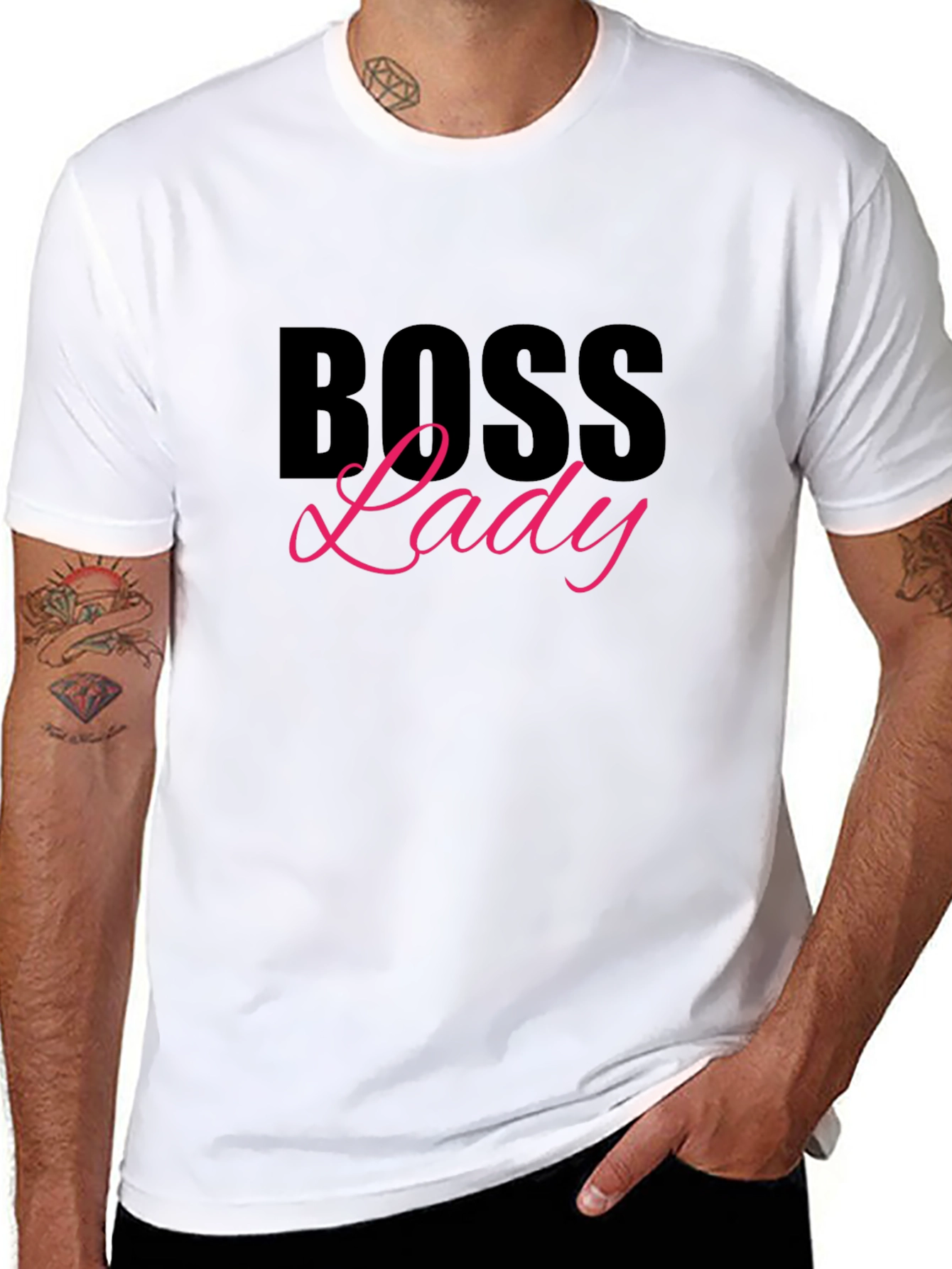 Boss Lady Black T-Shirt