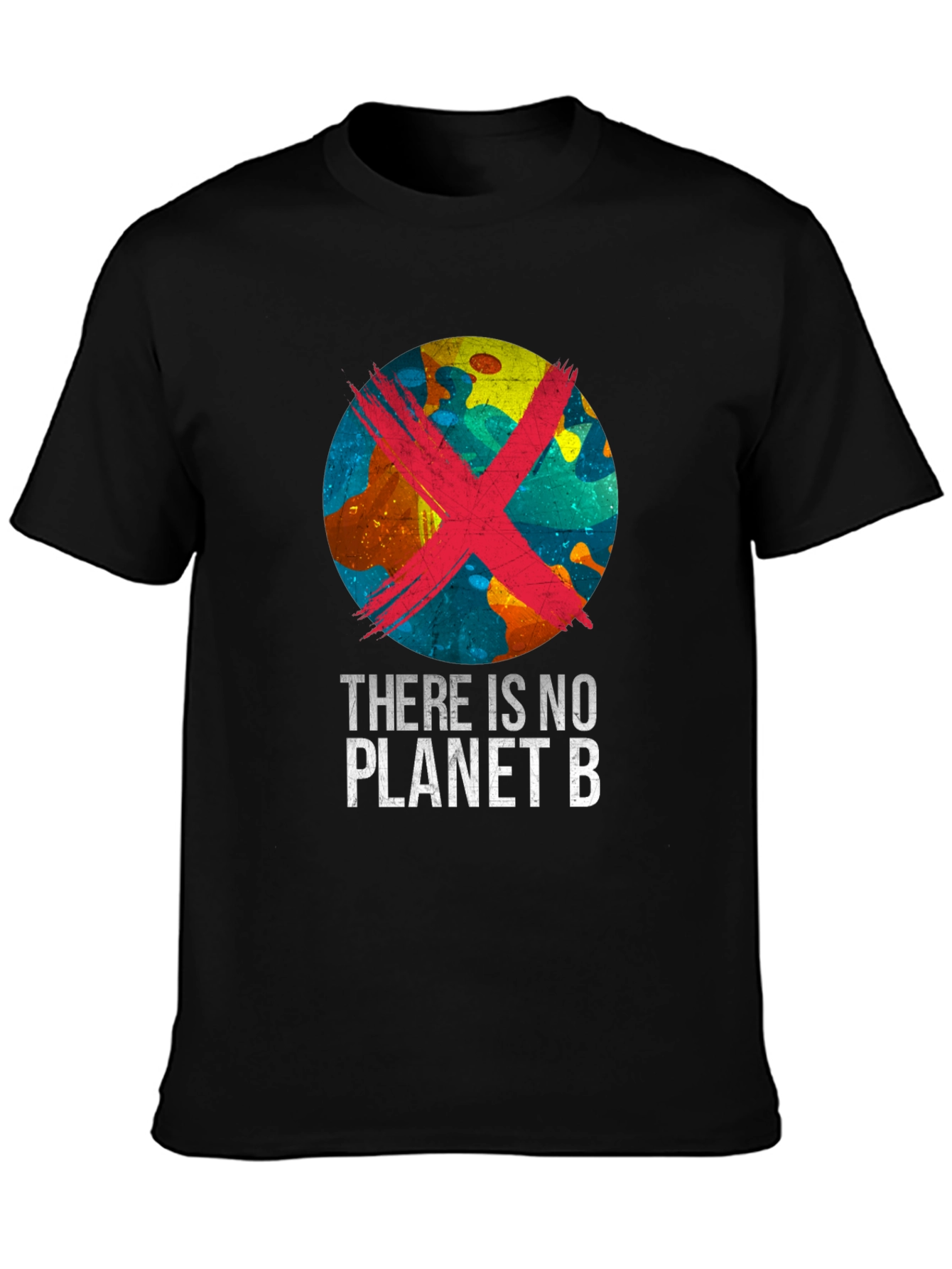 No Planet B Graphic Tee - Earth Awareness T-Shirt