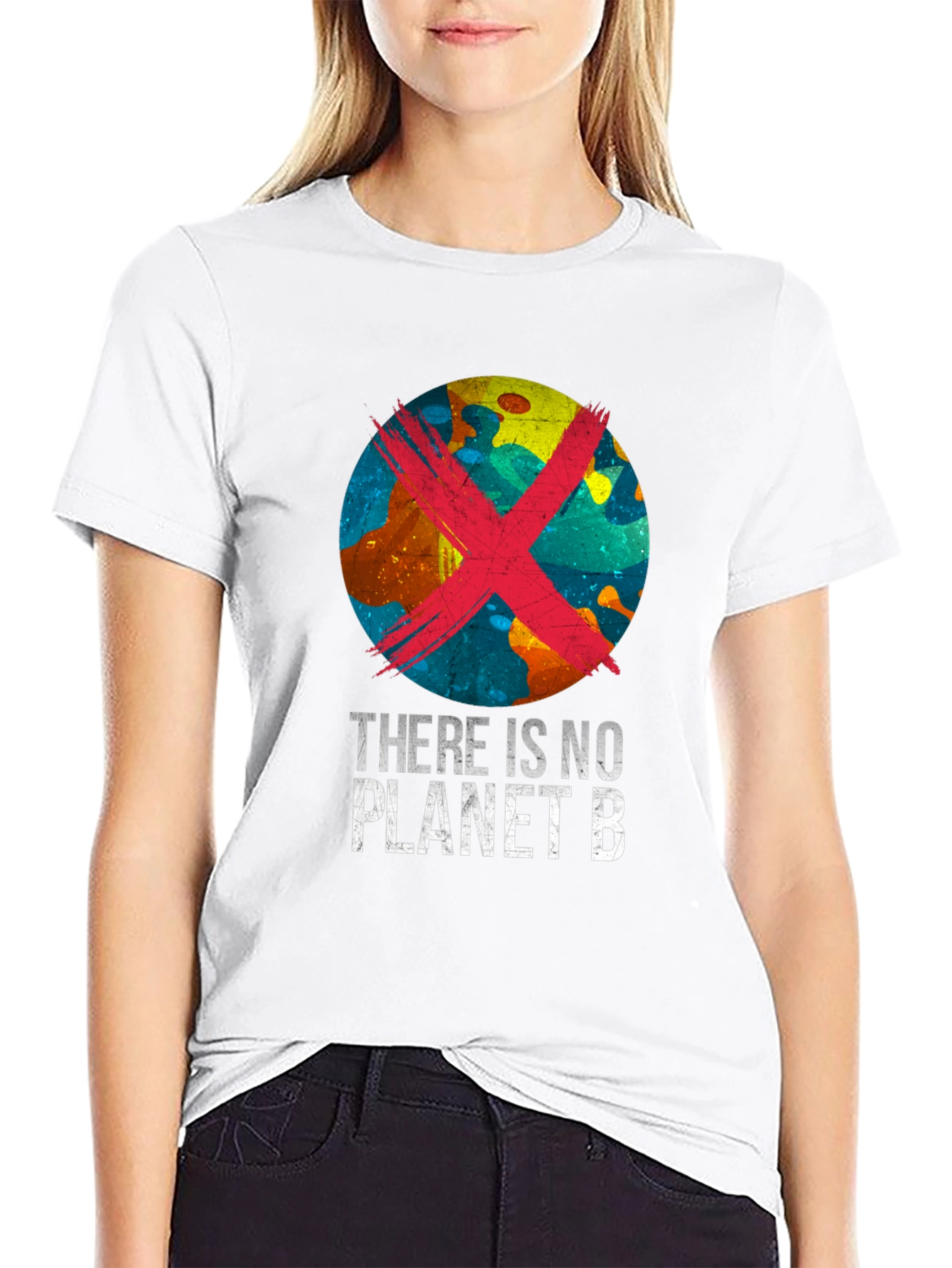 No Planet B Graphic Tee - Earth Awareness T-Shirt