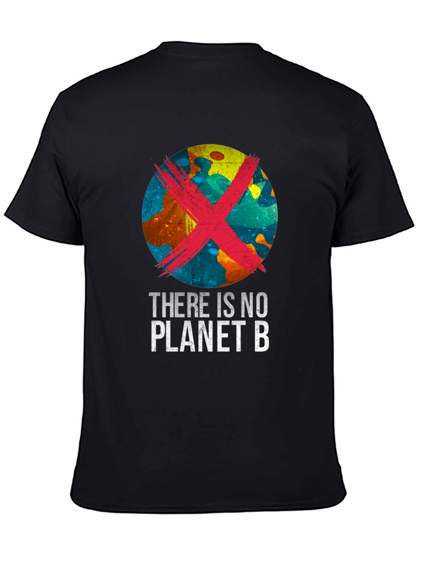 No Planet B Graphic Tee - Earth Awareness T-Shirt