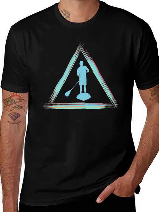 Paddle Board T-Shirt - Cool Graphic Tee