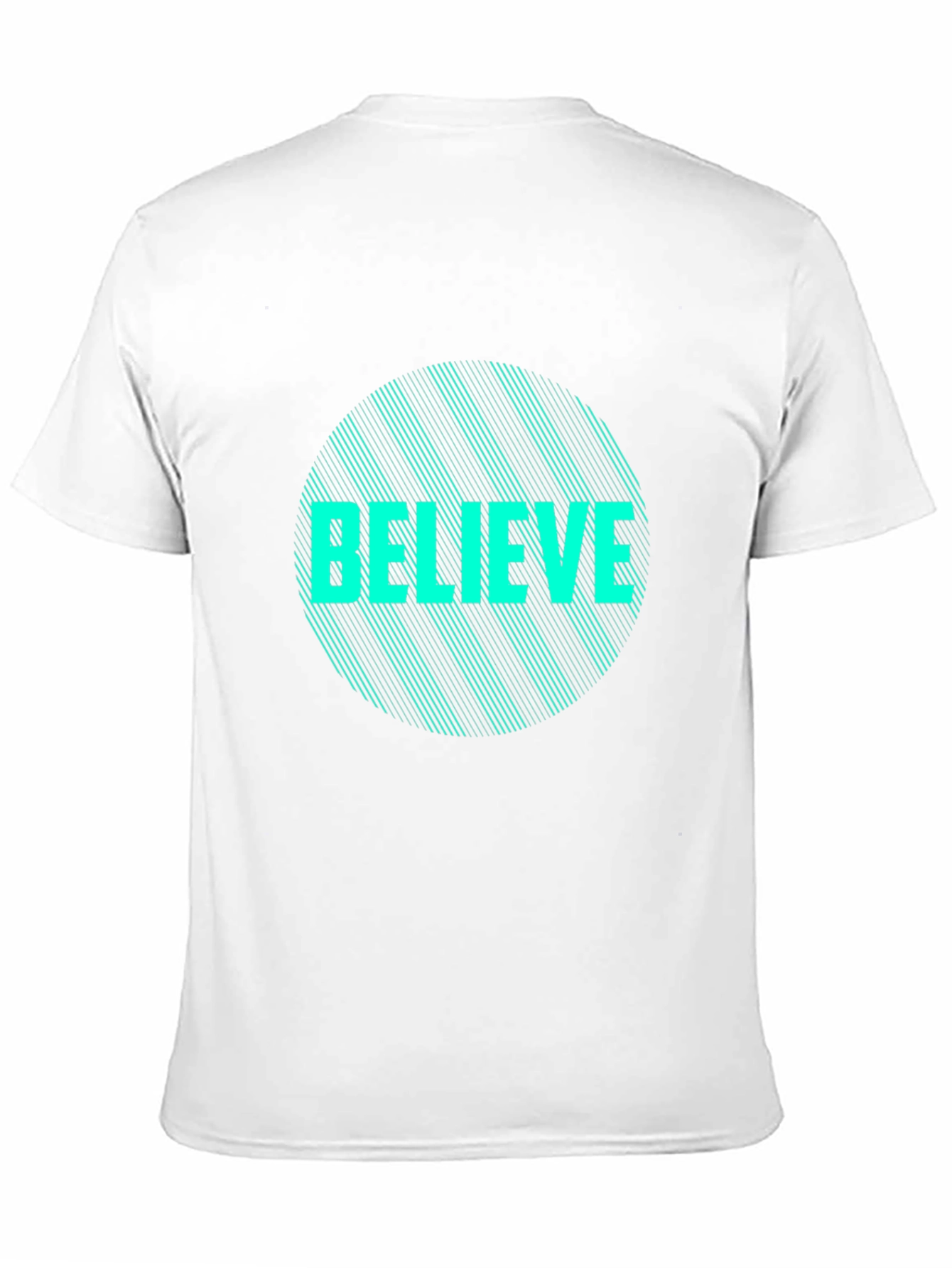 Believe Graphic Tee - Stylish Black T-Shirt