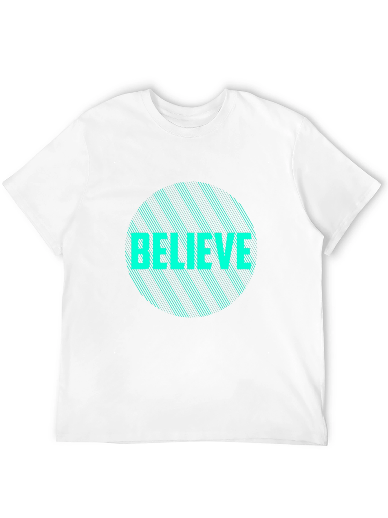 Believe Graphic Tee - Stylish Black T-Shirt