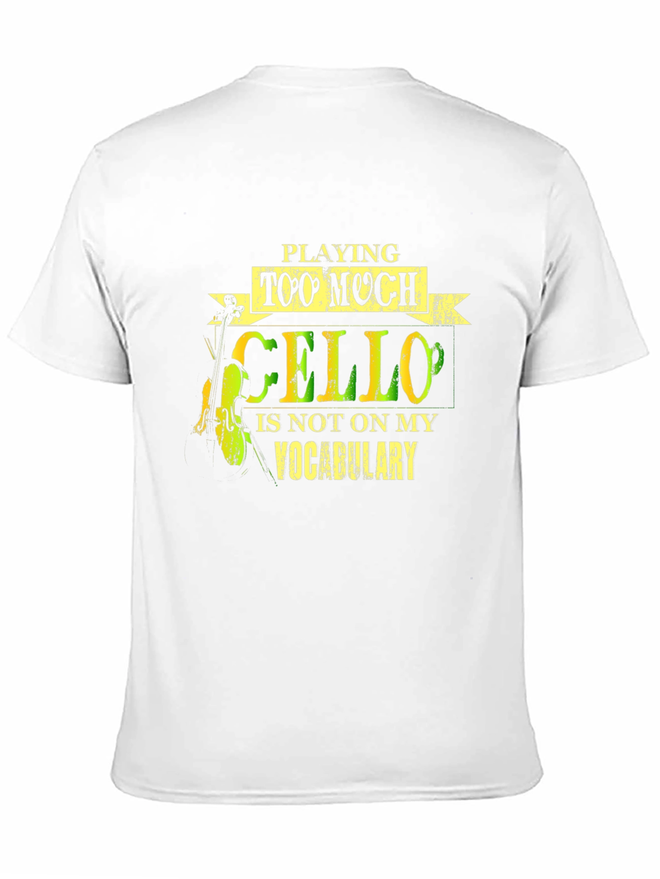 Cello Player T-Shirt - Music Lover Tee