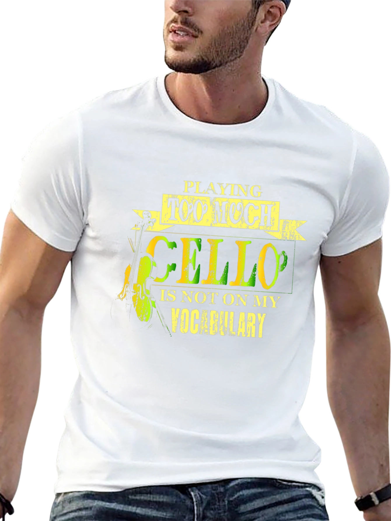 Cello Player T-Shirt - Music Lover Tee