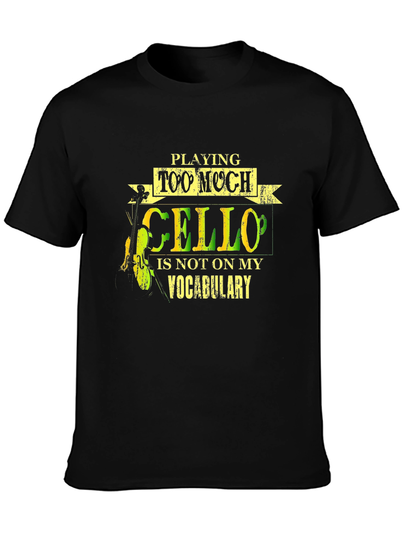 Cello Player T-Shirt - Music Lover Tee
