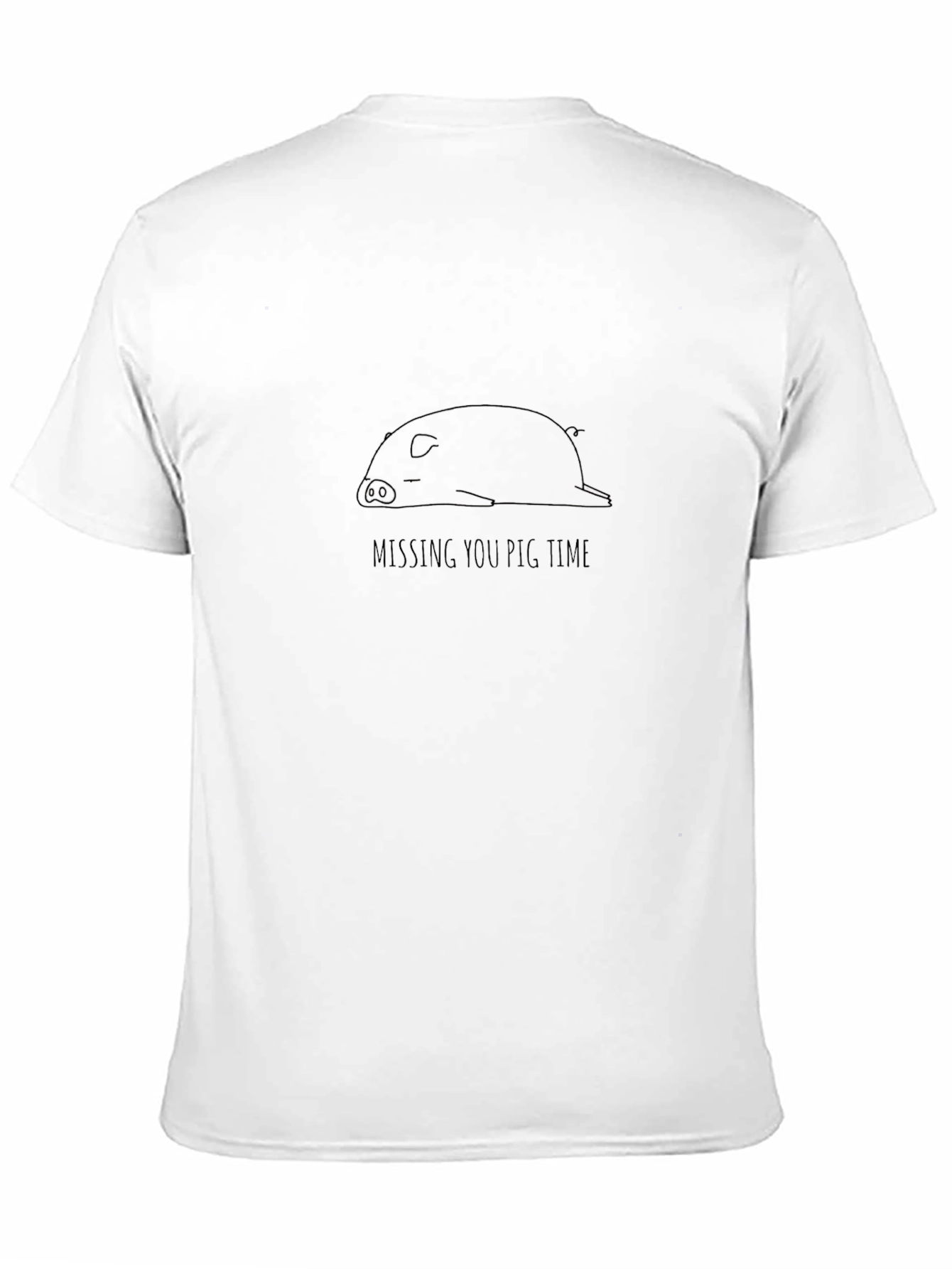 Missing You Pig Time Graphic Tee
