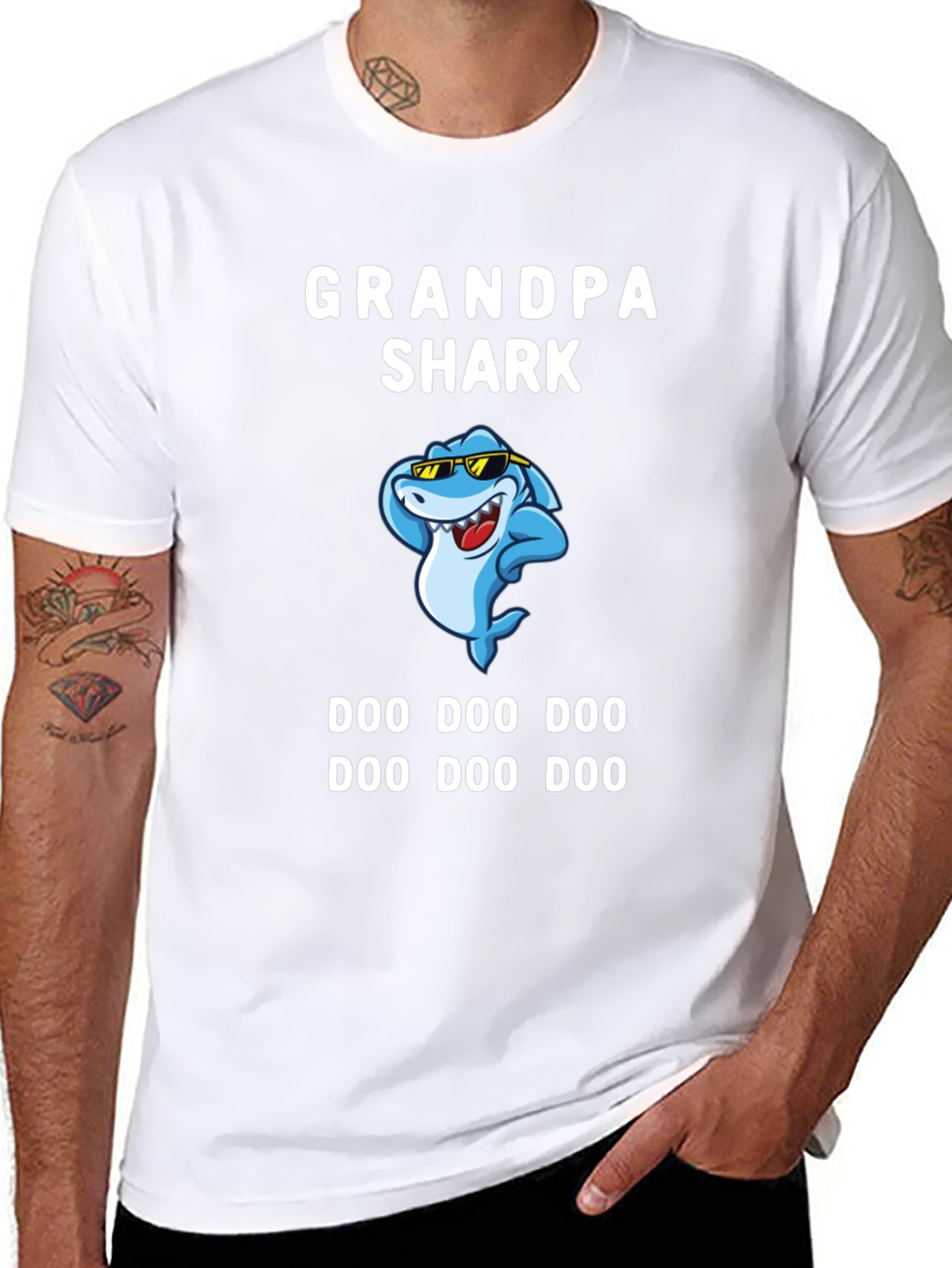 Grandpa Shark Doo Doo T-Shirt
