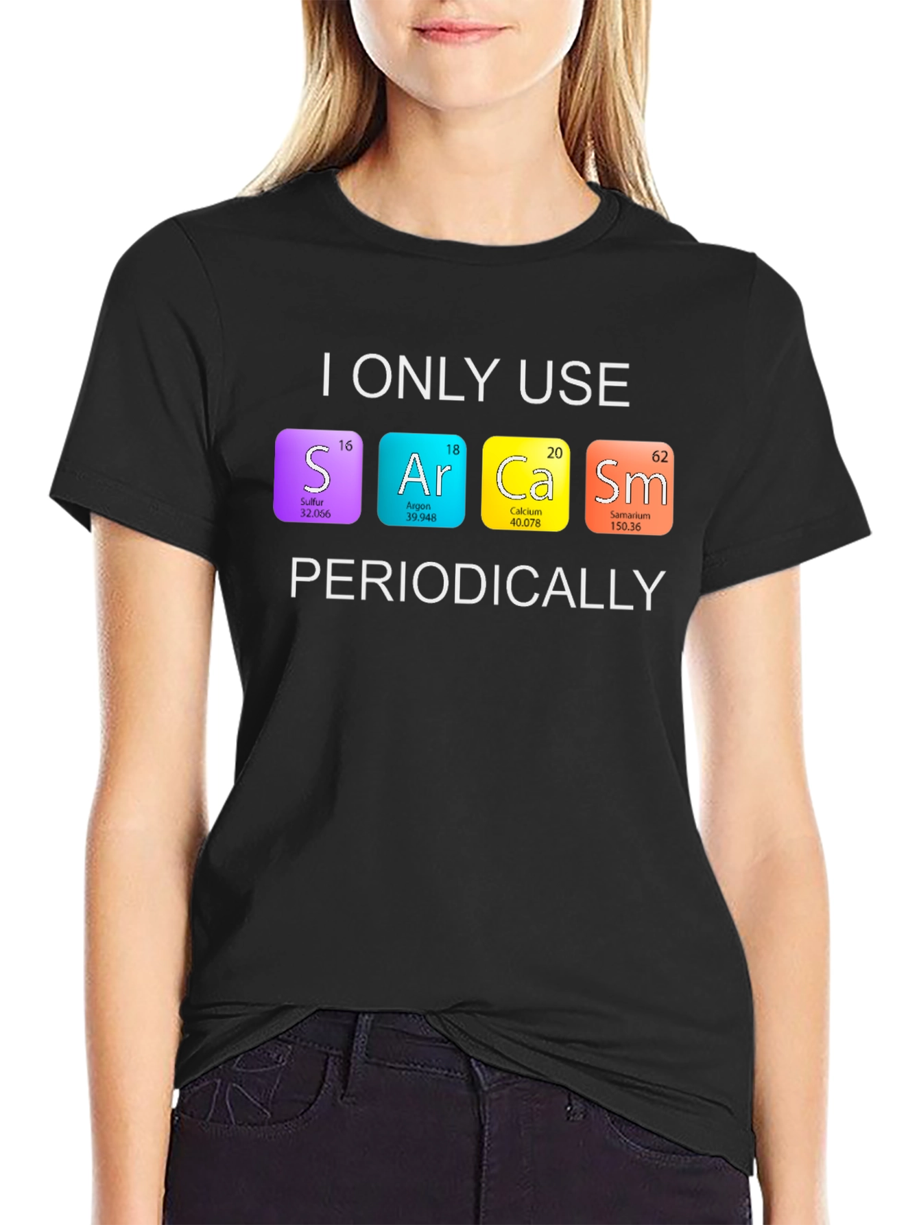 Sarcasm Periodic Table T-Shirt