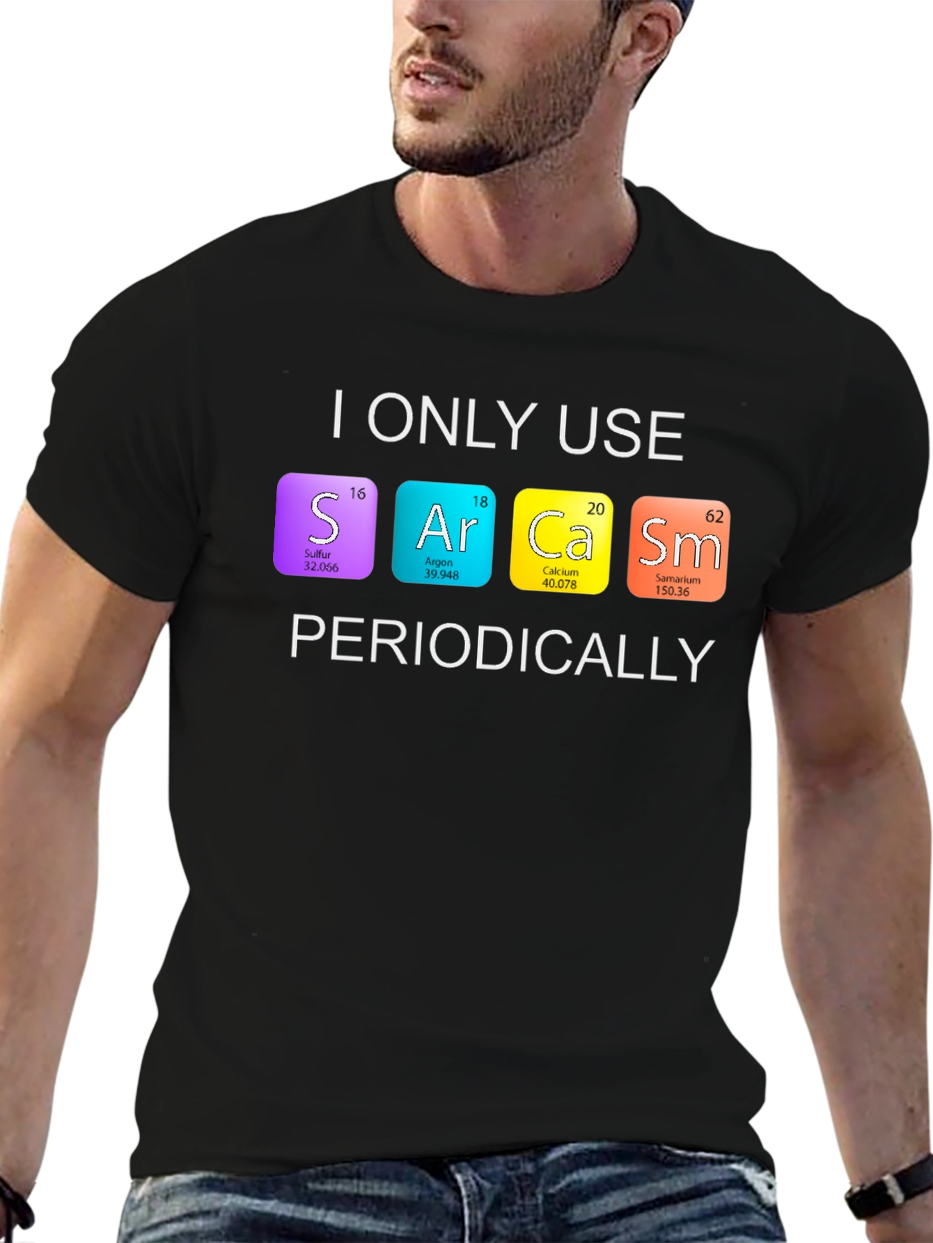 Sarcasm Periodic Table T-Shirt