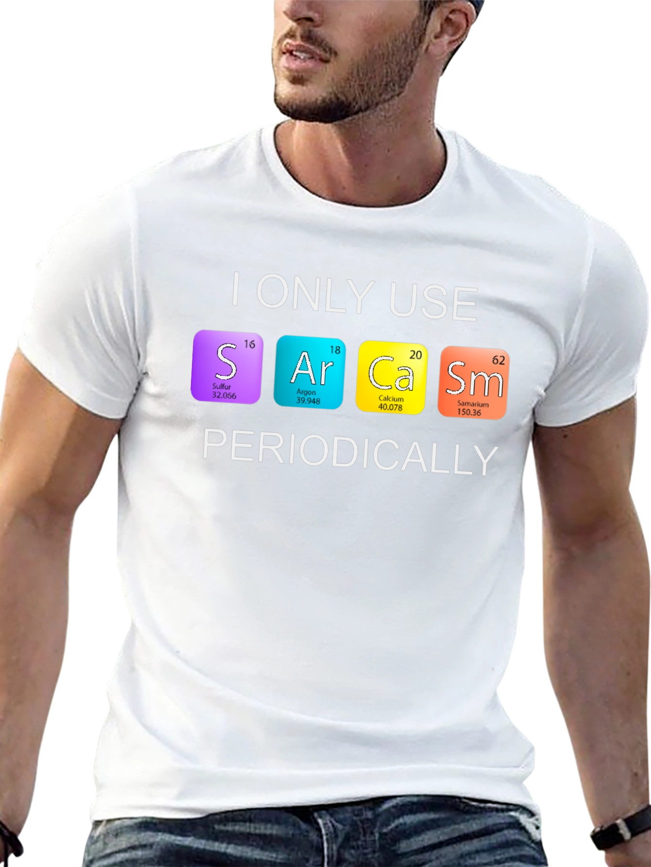 Sarcasm Periodic Table T-Shirt