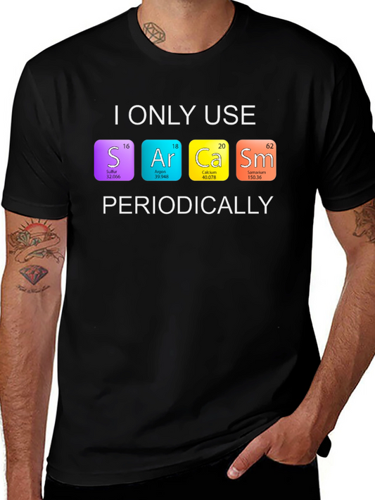 Sarcasm Periodic Table T-Shirt