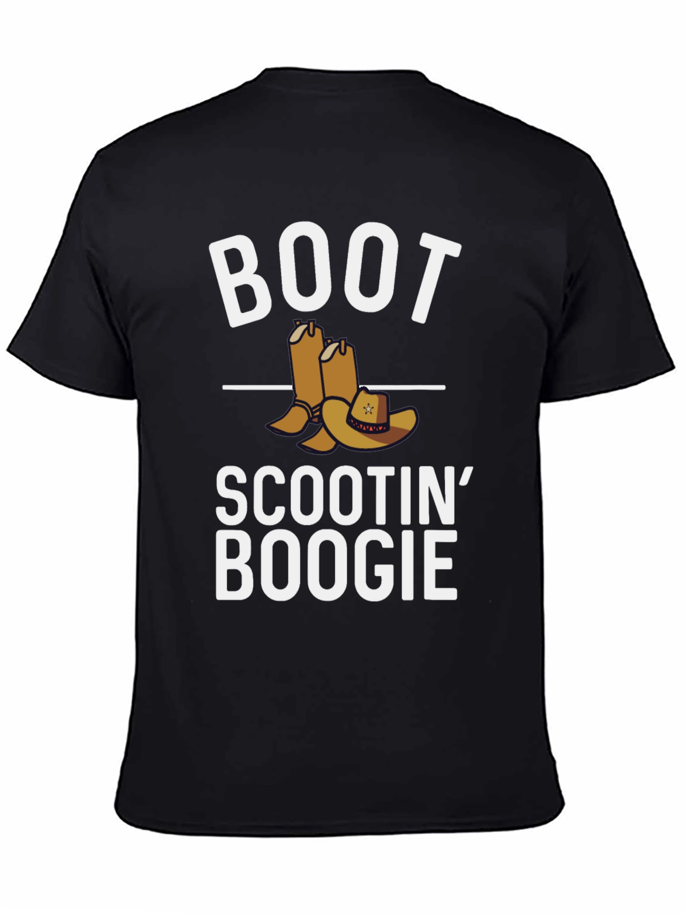 Boot Scootin Boogie Black T-Shirt