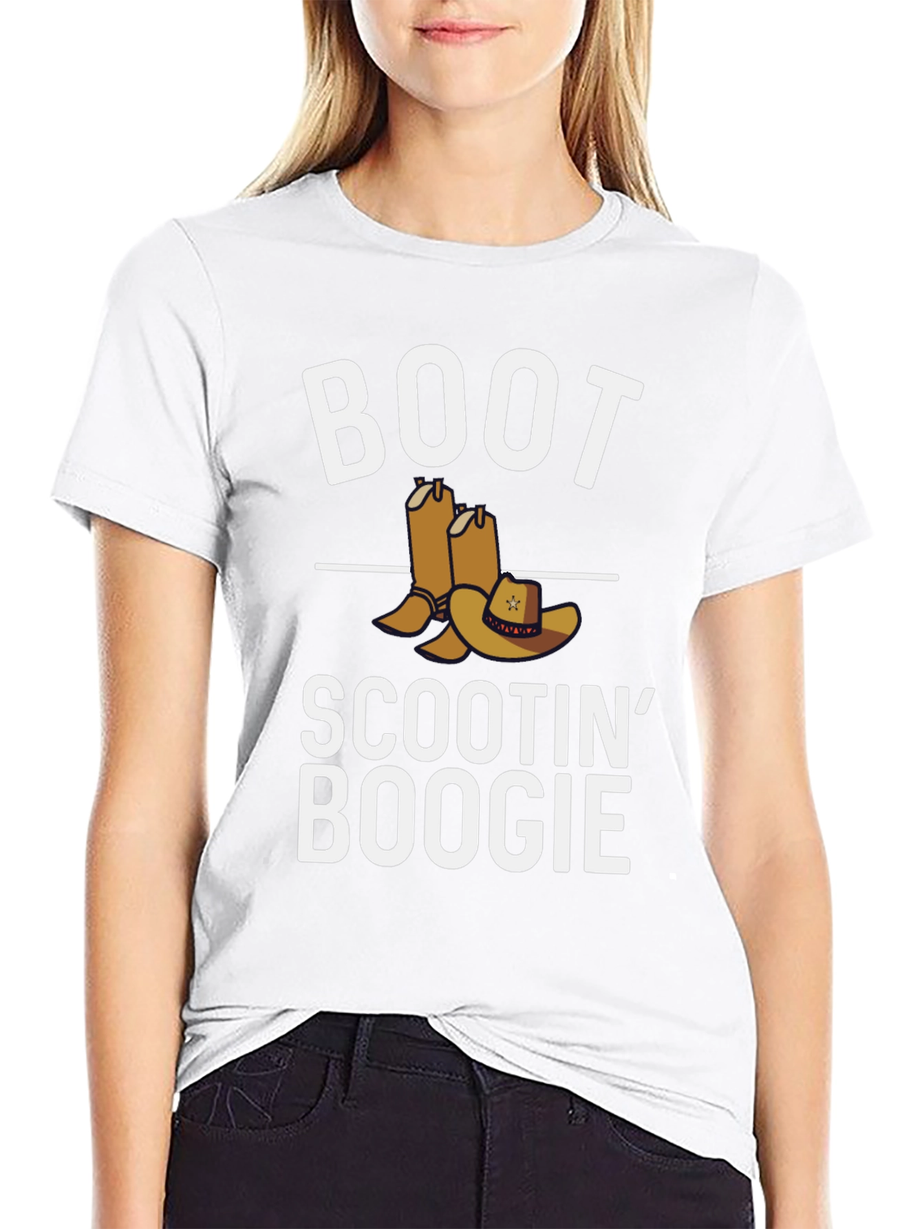 Boot Scootin Boogie Black T-Shirt