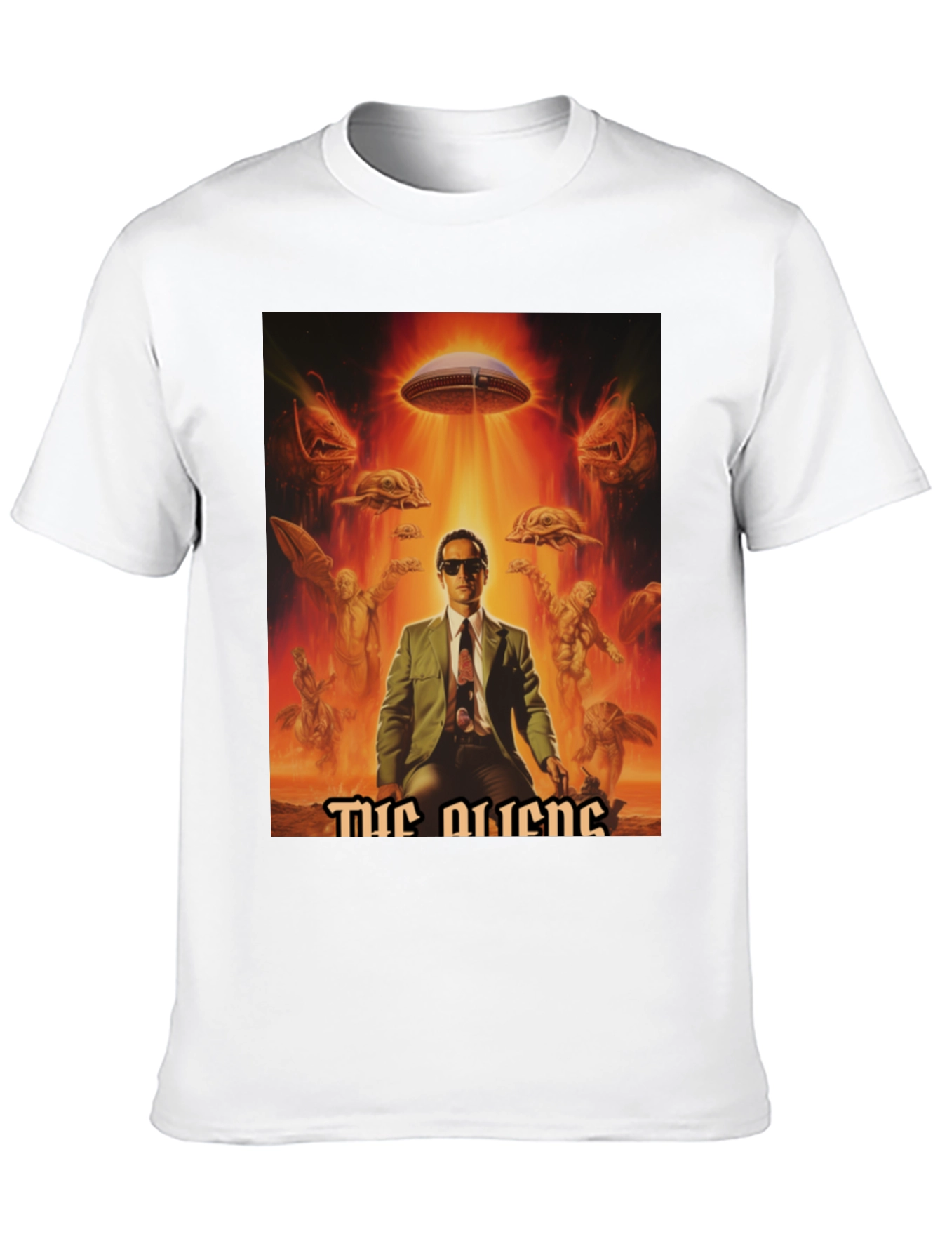 The Aliens Graphic Print T-Shirt