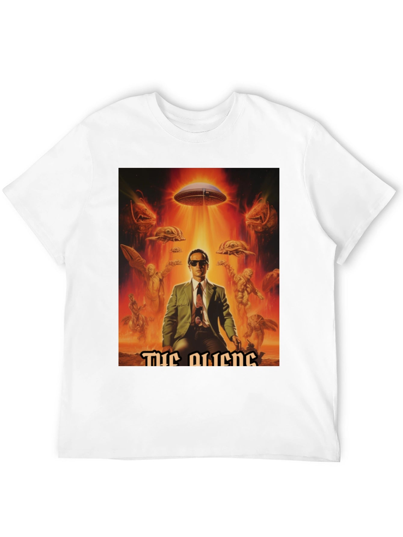 The Aliens Graphic Print T-Shirt
